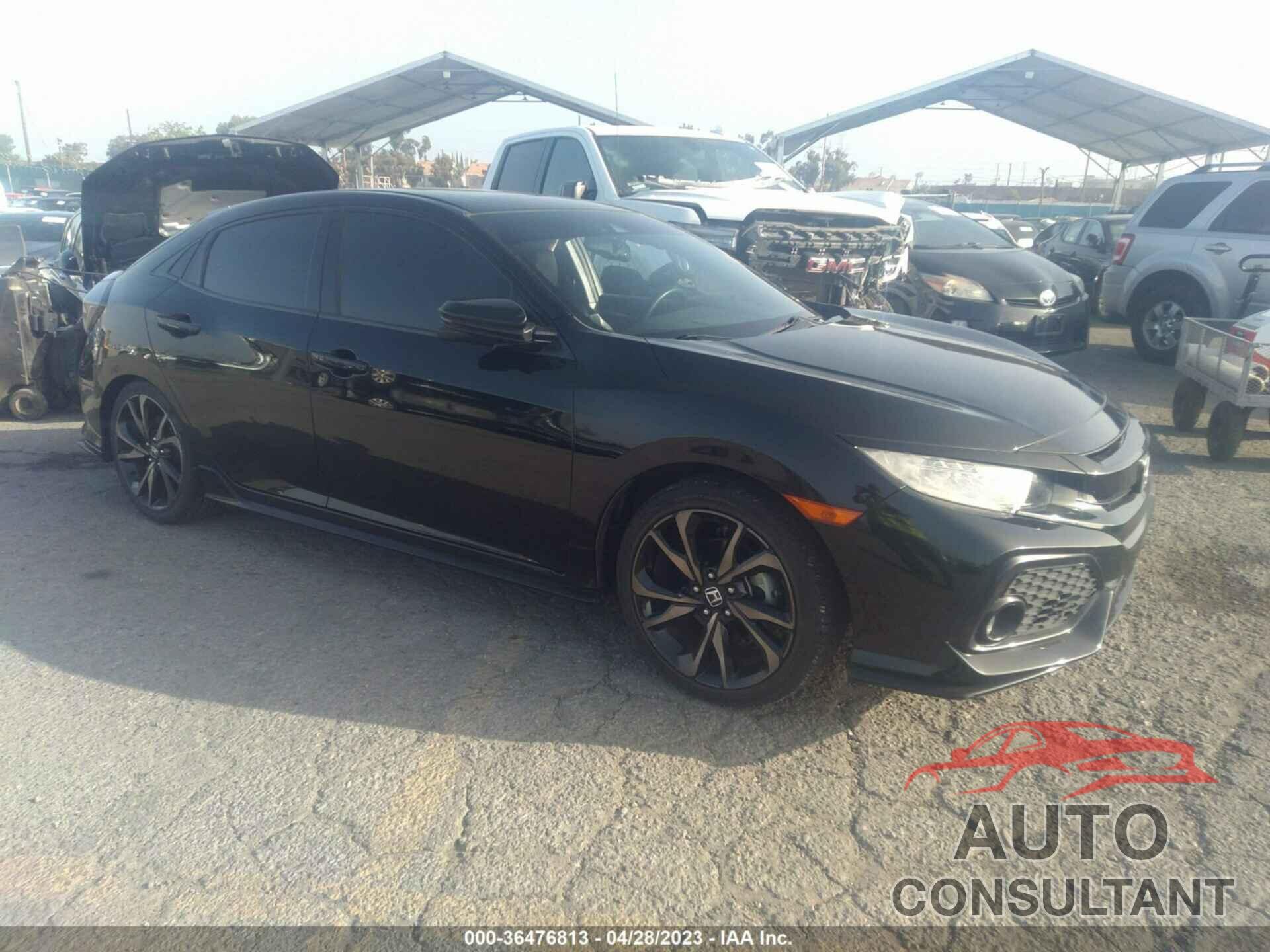HONDA CIVIC HATCHBACK 2018 - SHHFK7H93JU206821