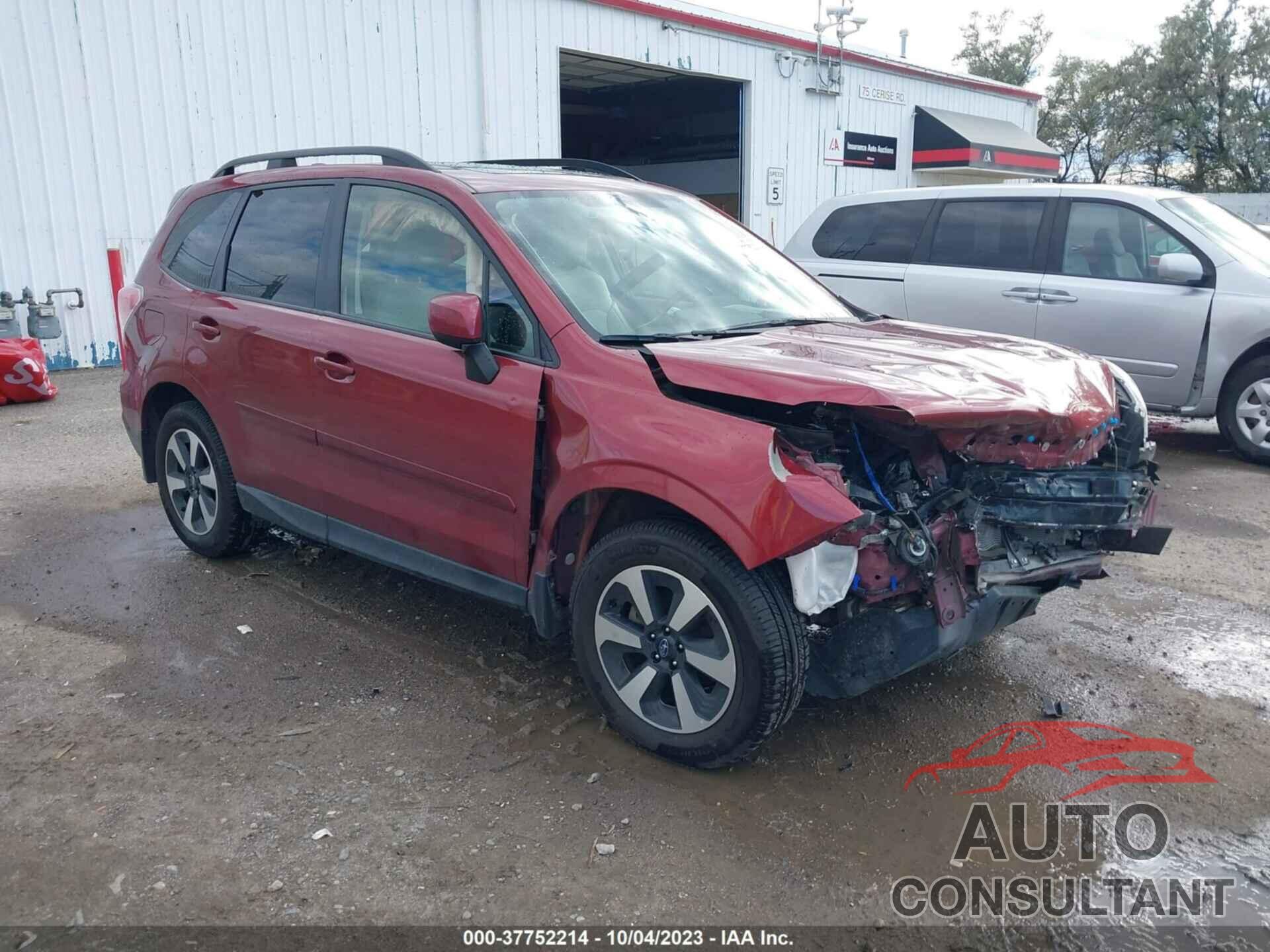 SUBARU FORESTER 2017 - JF2SJAGC1HH460083