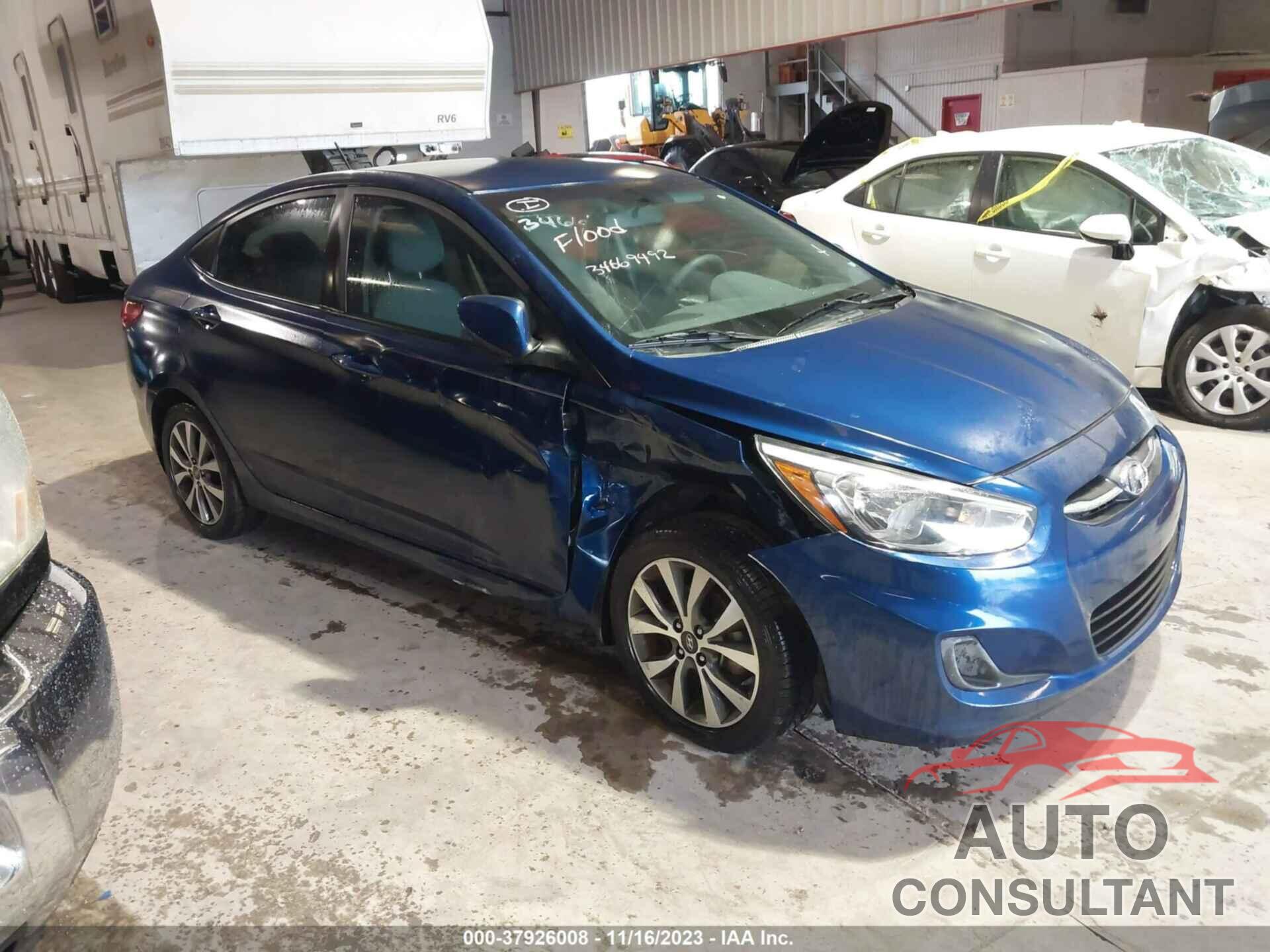 HYUNDAI ACCENT 2017 - KMHCT4AE9HU285030