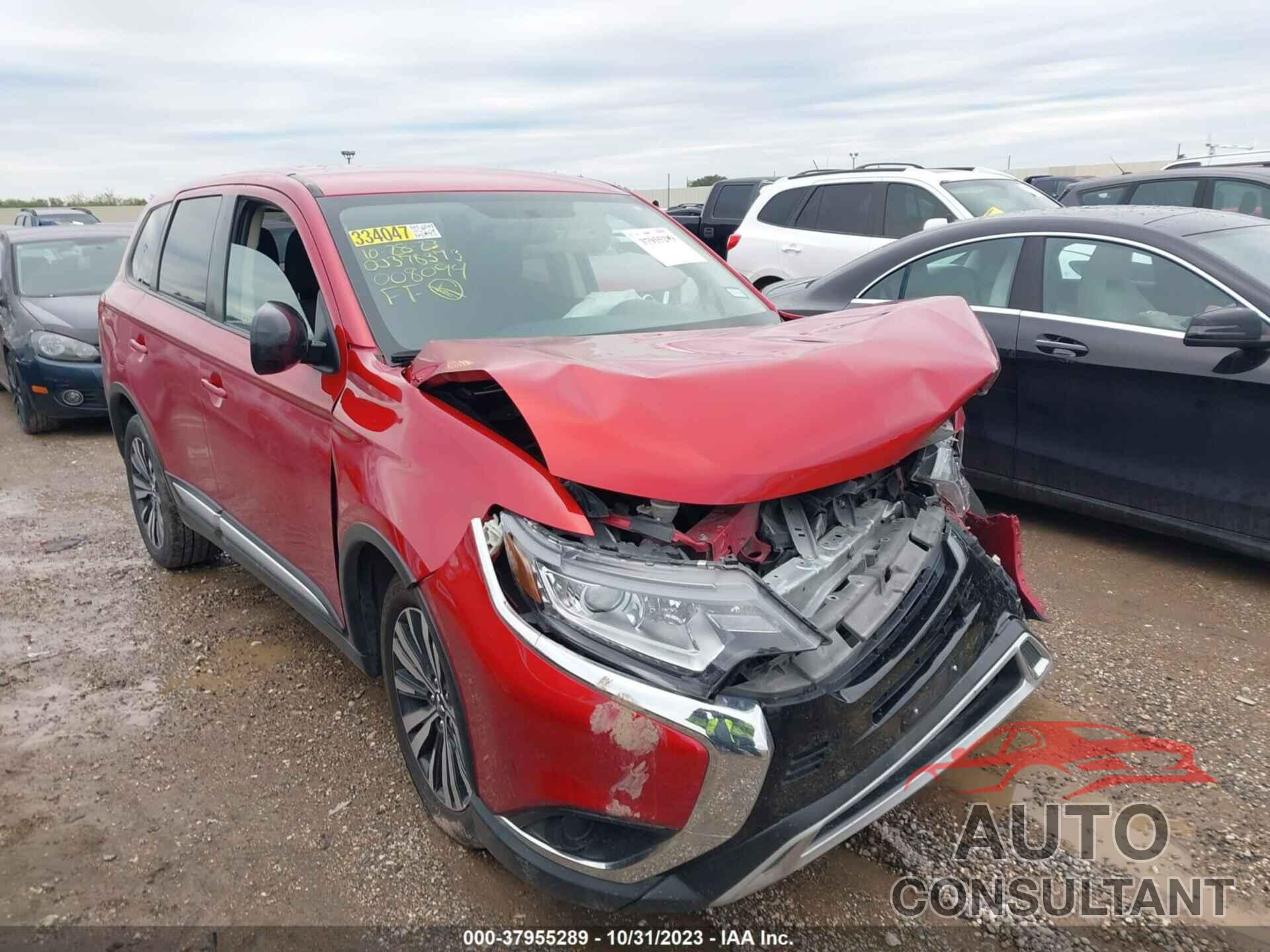 MITSUBISHI OUTLANDER 2019 - JA4AD2A3XKZ008094