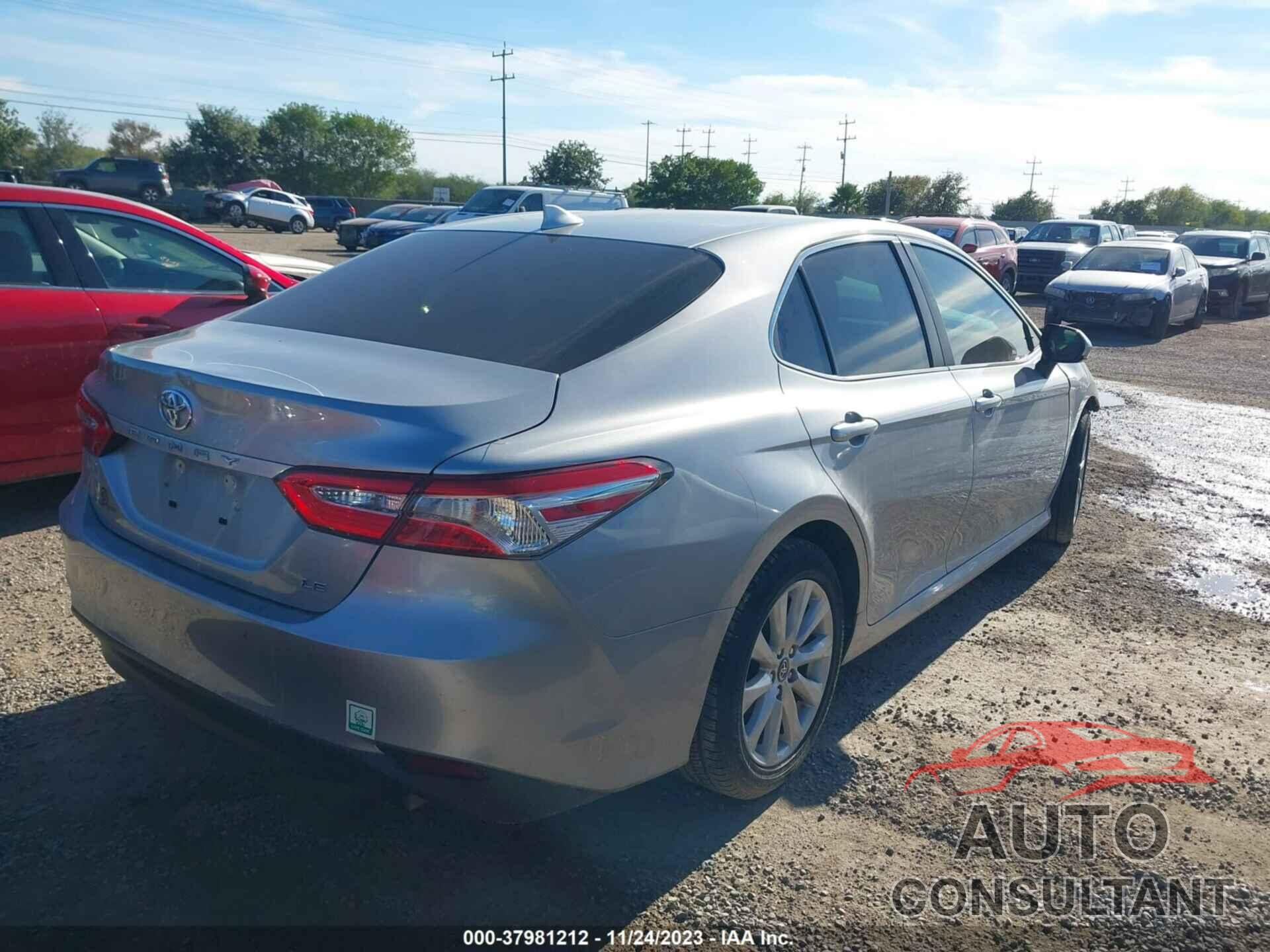 TOYOTA CAMRY 2019 - 4T1B11HK8KU168106