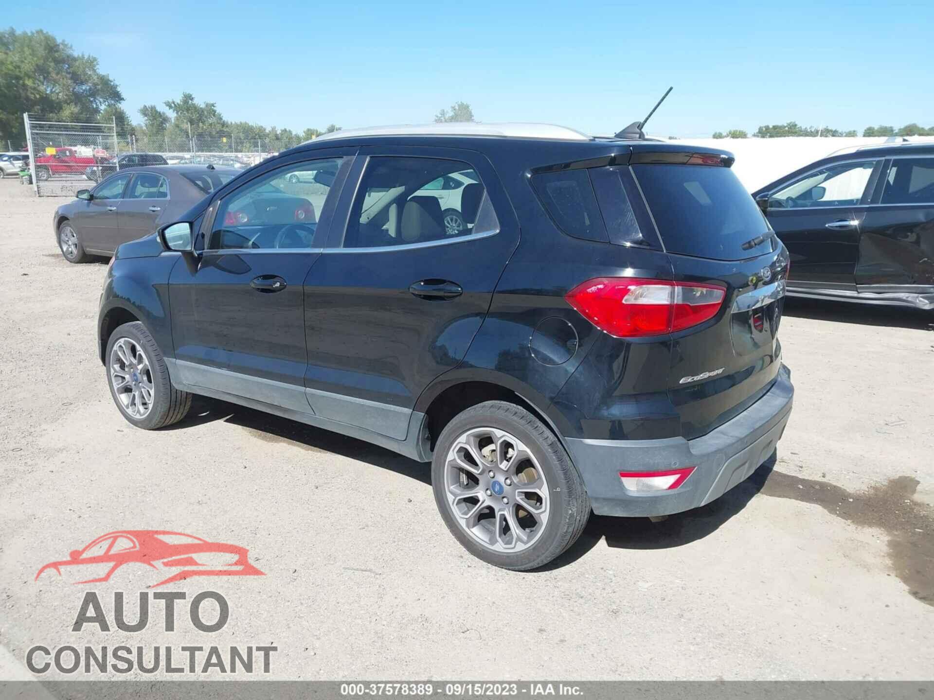 FORD ECOSPORT 2020 - MAJ6S3KL2LC367567