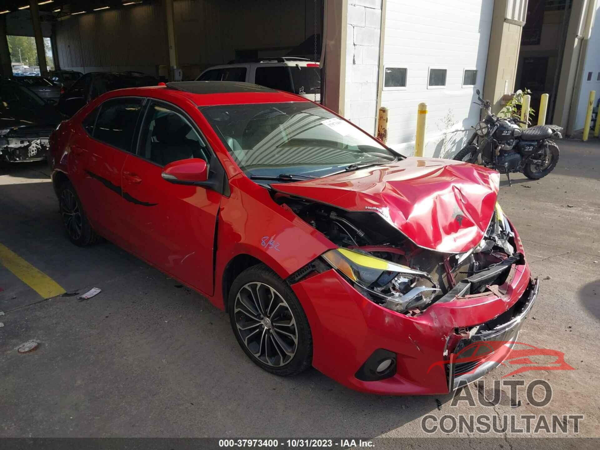 TOYOTA COROLLA 2015 - 2T1BURHE4FC337075