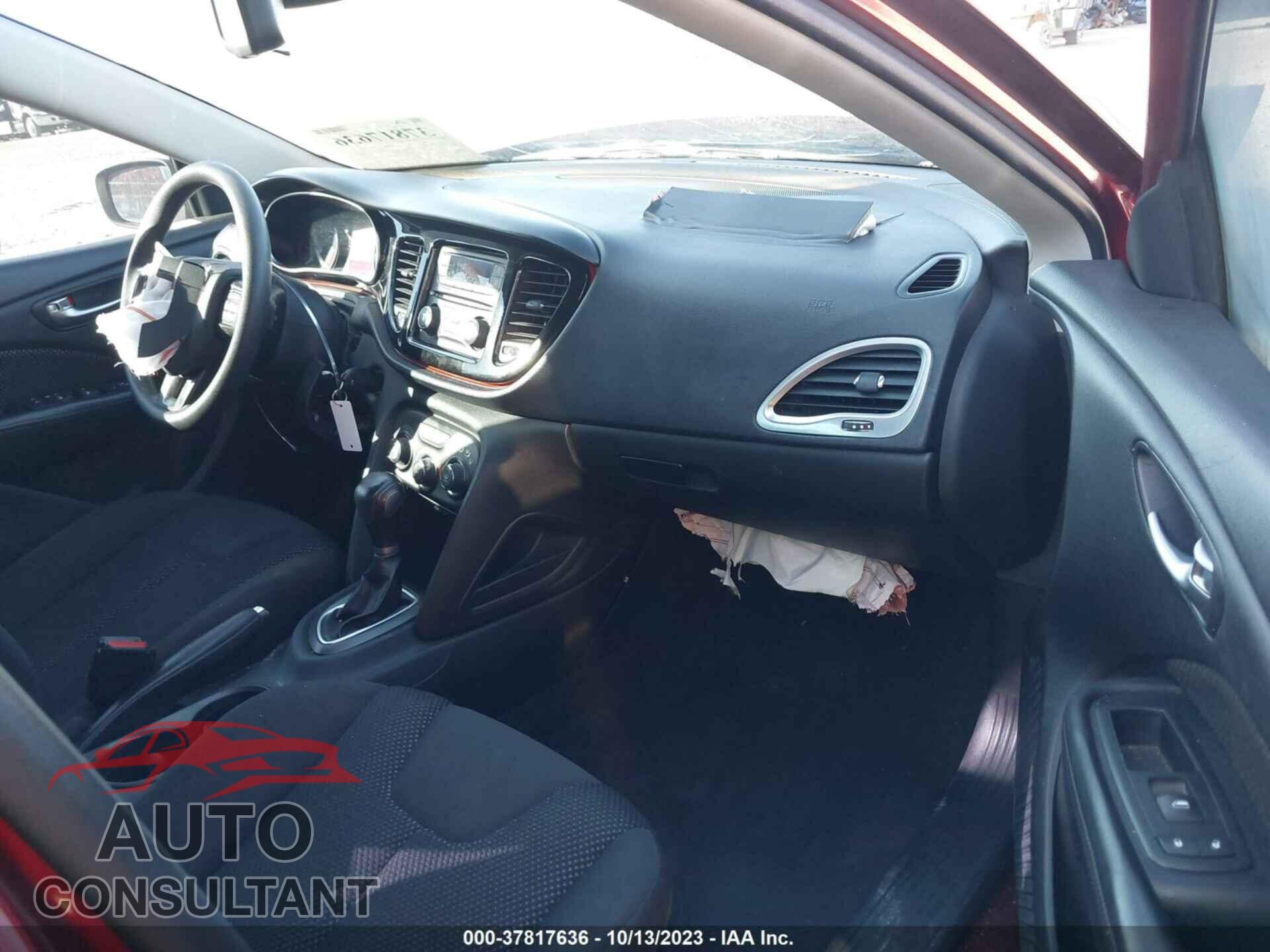 DODGE DART 2015 - 1C3CDFAA8FD302198