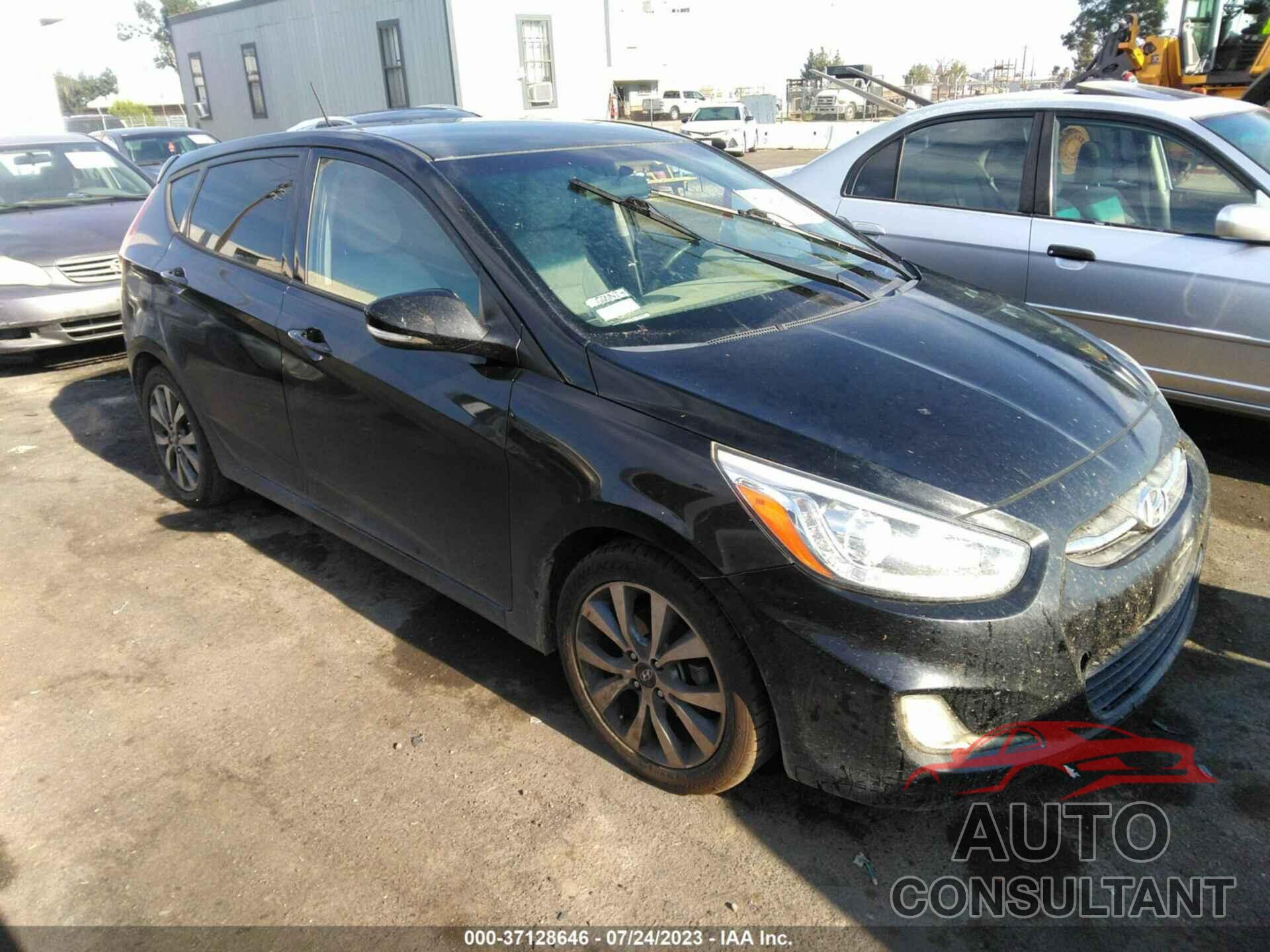 HYUNDAI ACCENT 2017 - KMHCU5AEXHU354553