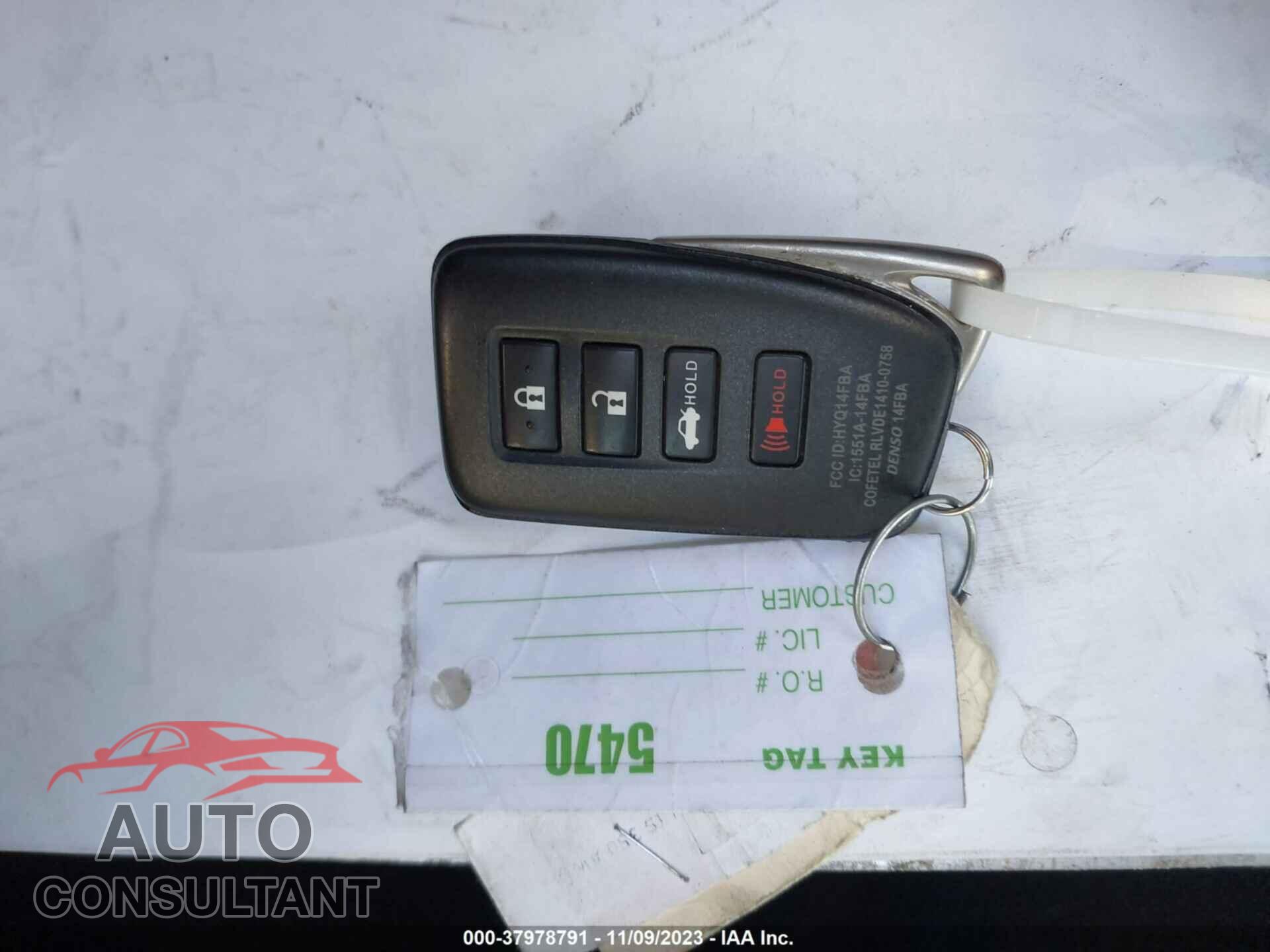 LEXUS IS 2017 - JTHCE1D27H5013342