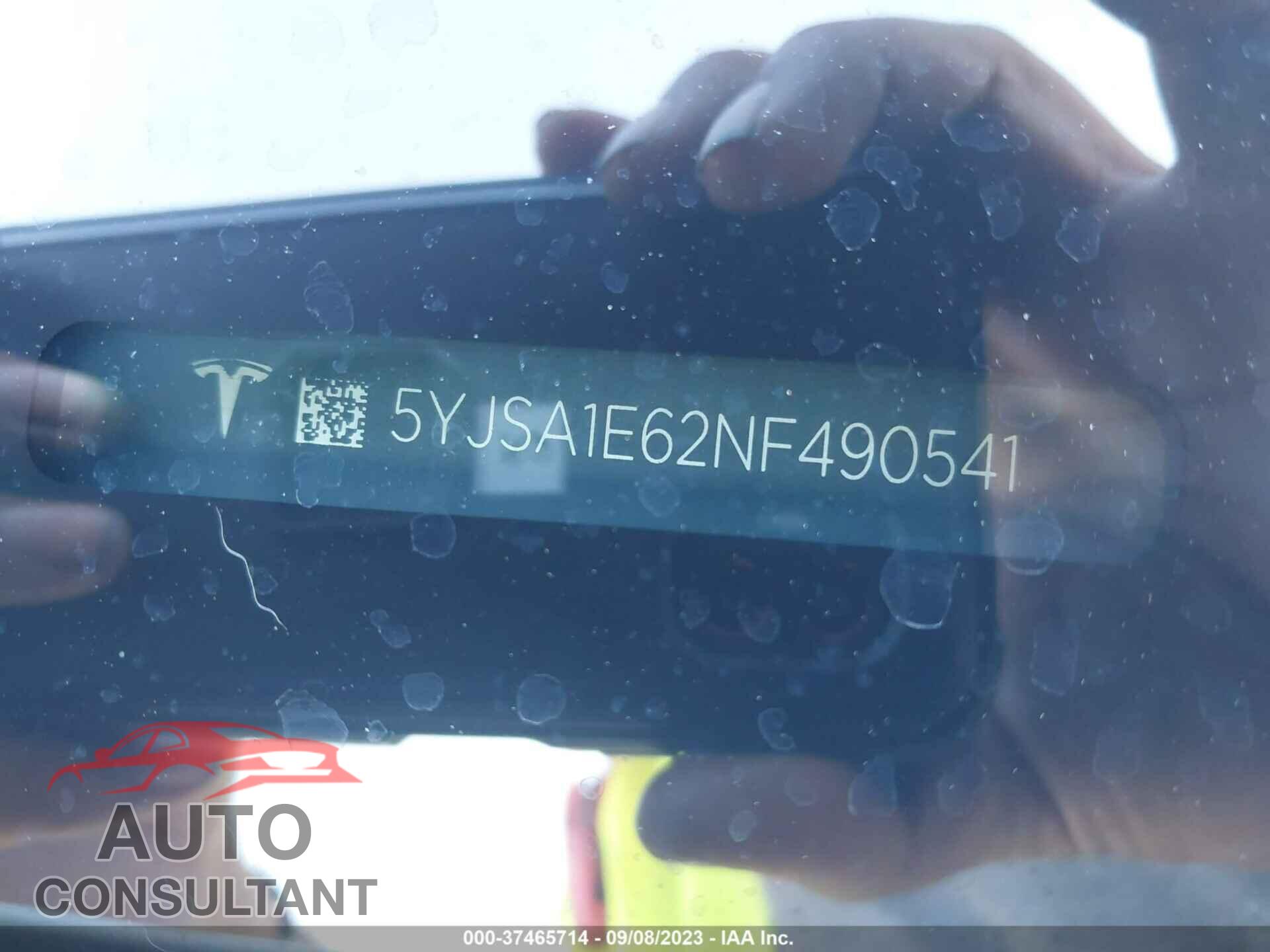 TESLA MODEL S 2022 - 5YJSA1E62NF490541