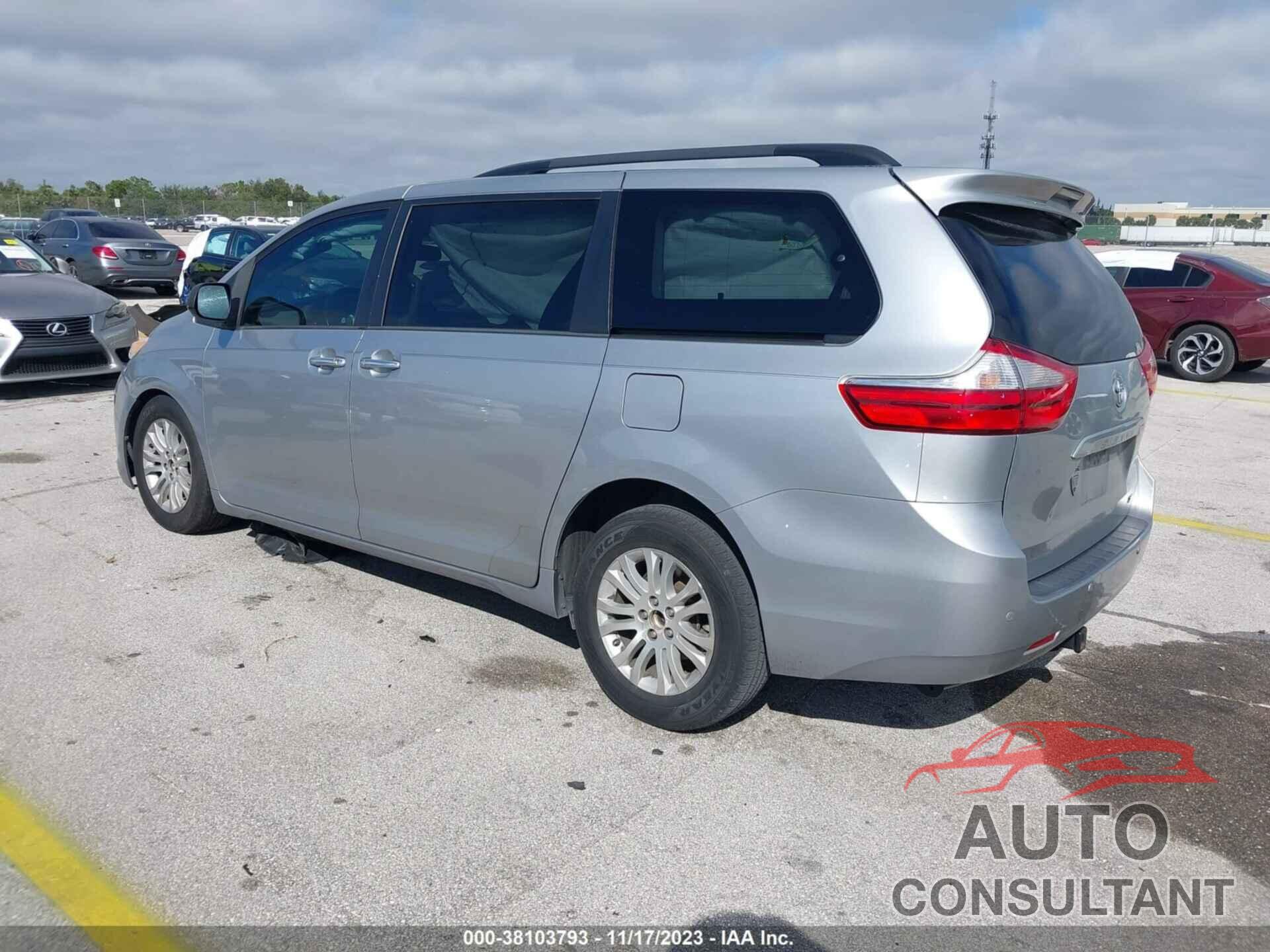 TOYOTA SIENNA 2017 - 5TDYZ3DC6HS766855