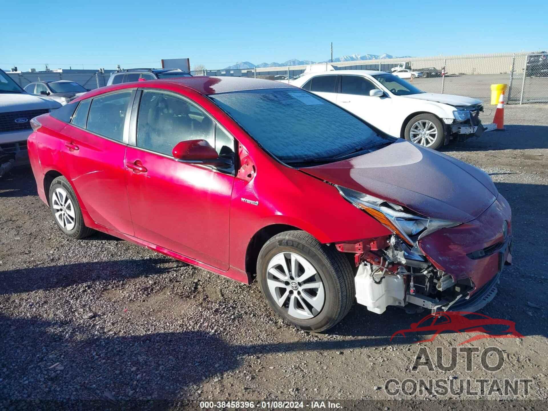 TOYOTA PRIUS 2017 - JTDKBRFU4H3578632