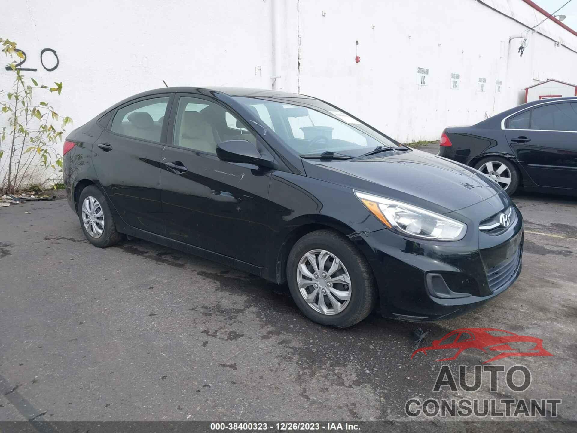 HYUNDAI ACCENT 2016 - KMHCT4AE3GU956402