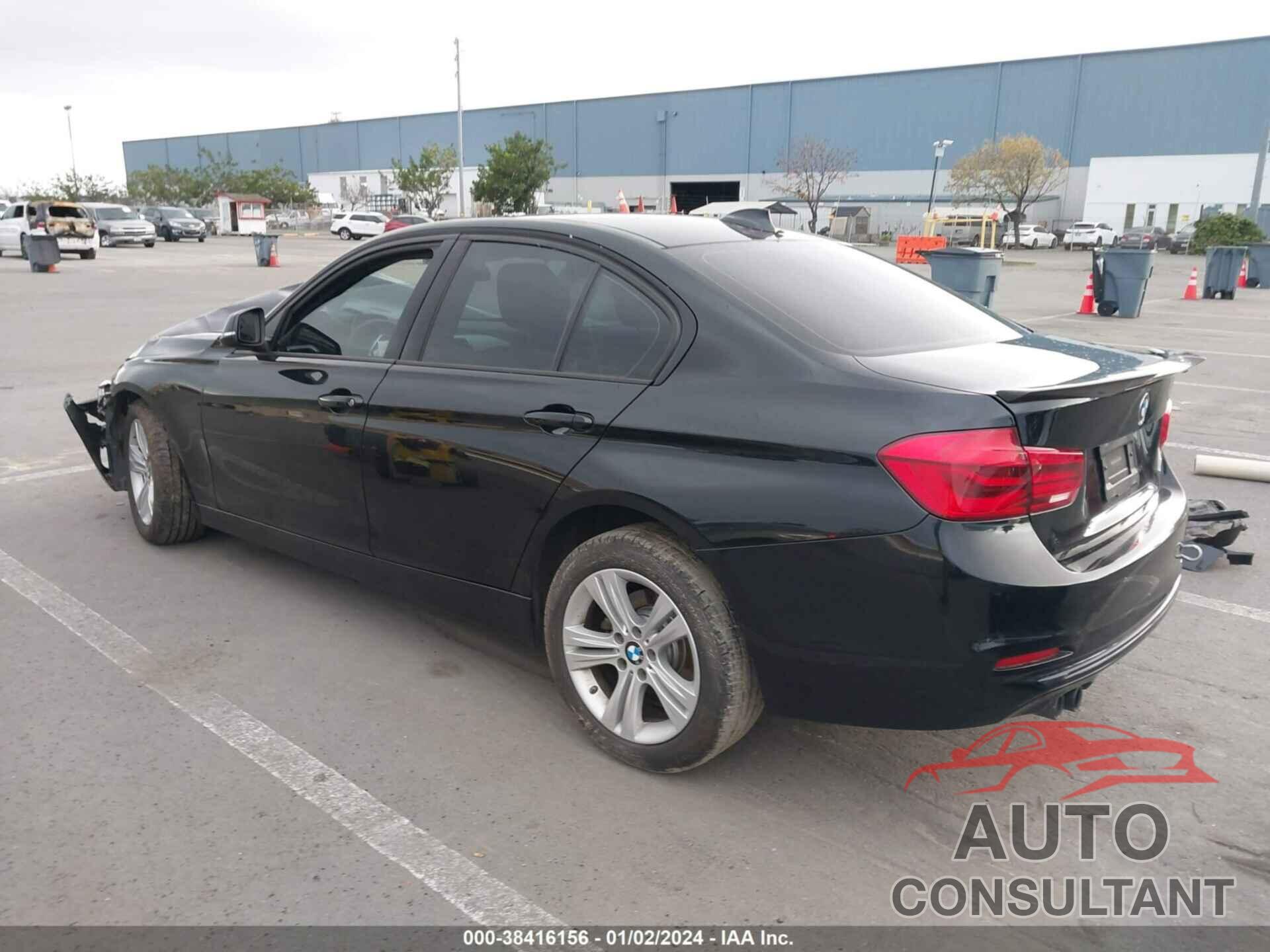 BMW 328I 2016 - WBA8E9G53GNU29475