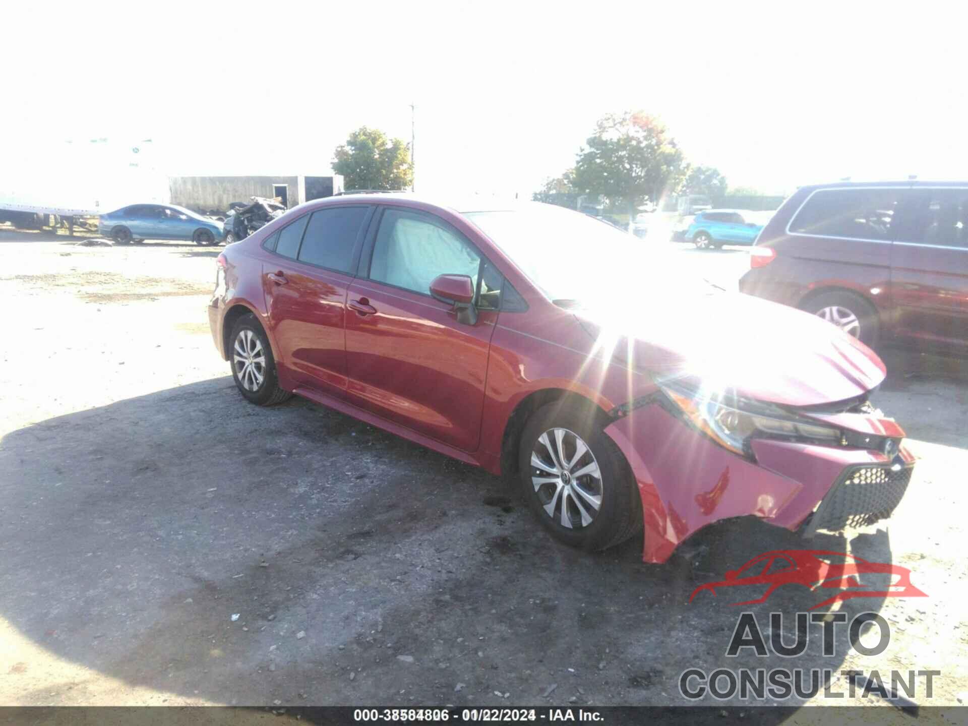 TOYOTA COROLLA 2022 - JTDEAMDEXNJ036005
