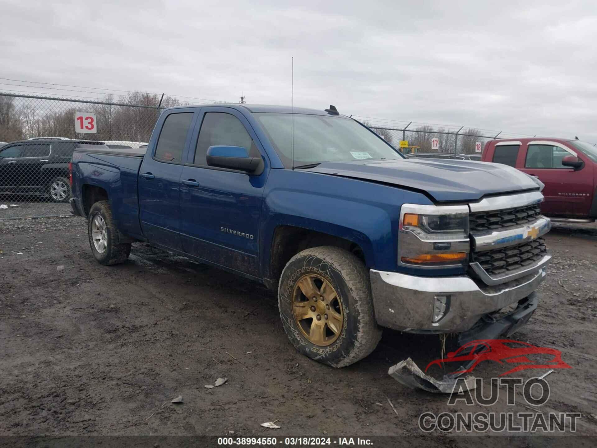 CHEVROLET SILVERADO 1500 2018 - 1GCVKREC1JZ175989