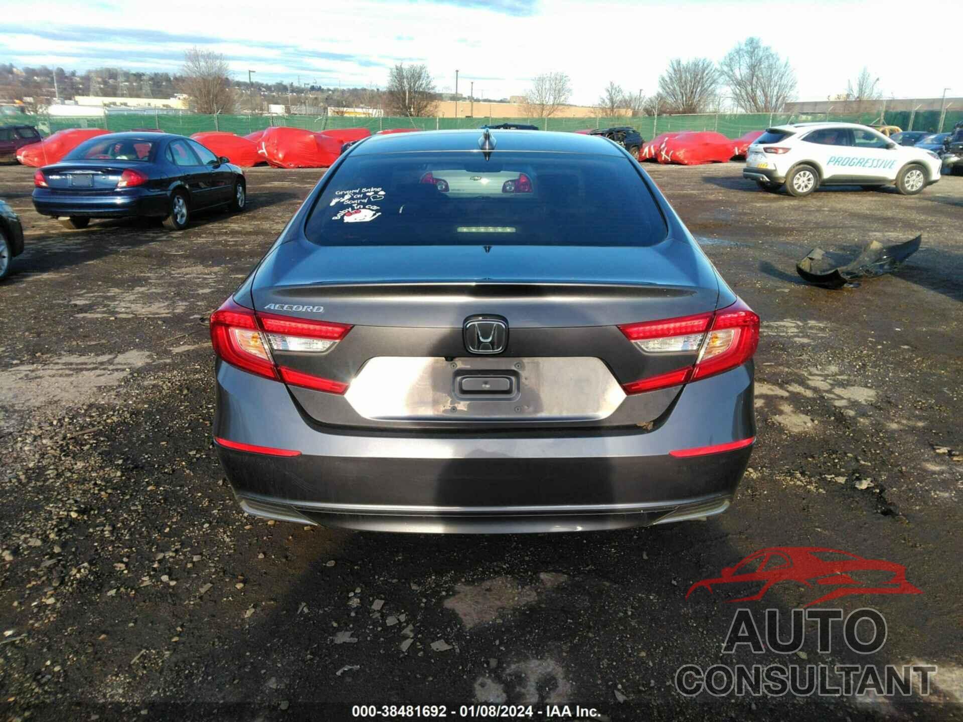 HONDA ACCORD 2019 - 1HGCV1F53KA063535