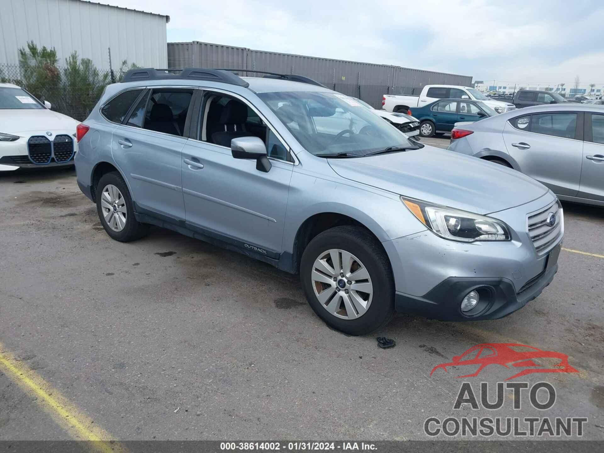 SUBARU OUTBACK 2017 - 4S4BSAFC8H3341467