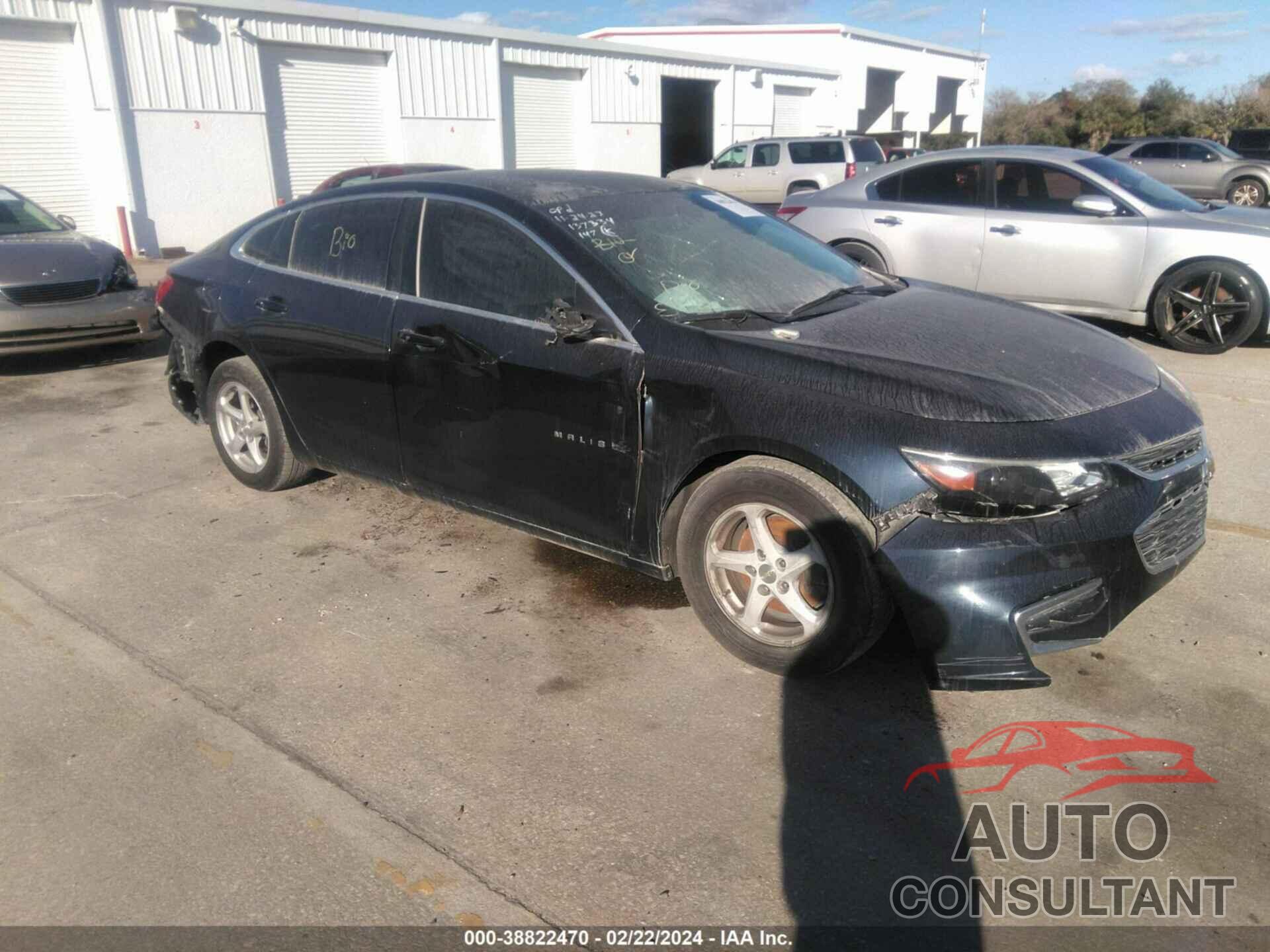 CHEVROLET MALIBU 2017 - 1G1ZB5STXHF138927