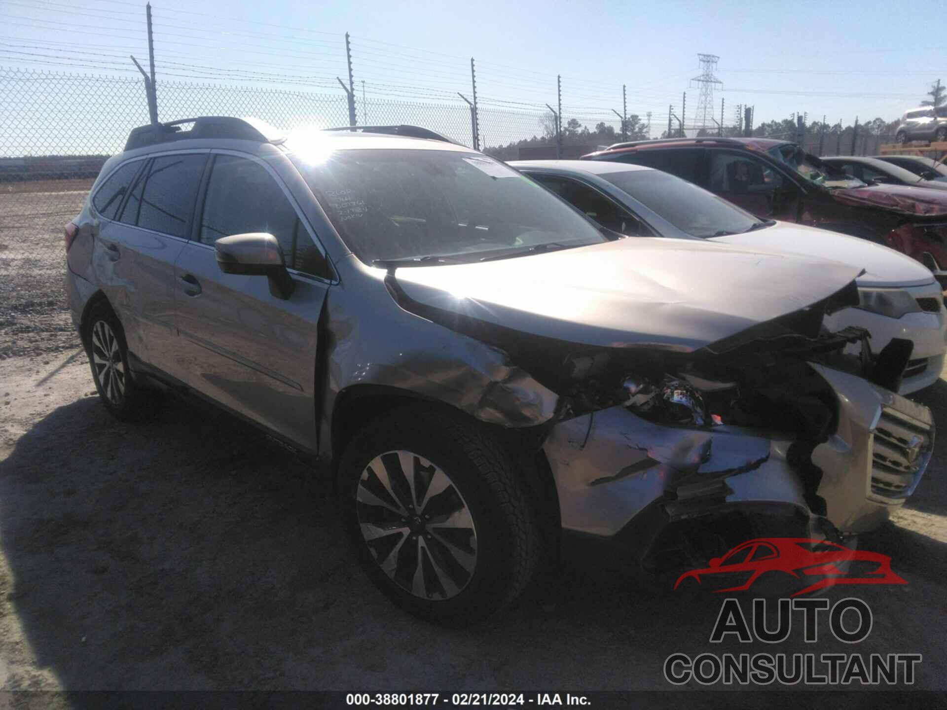 SUBARU OUTBACK 2017 - 4S4BSANC0H3305225