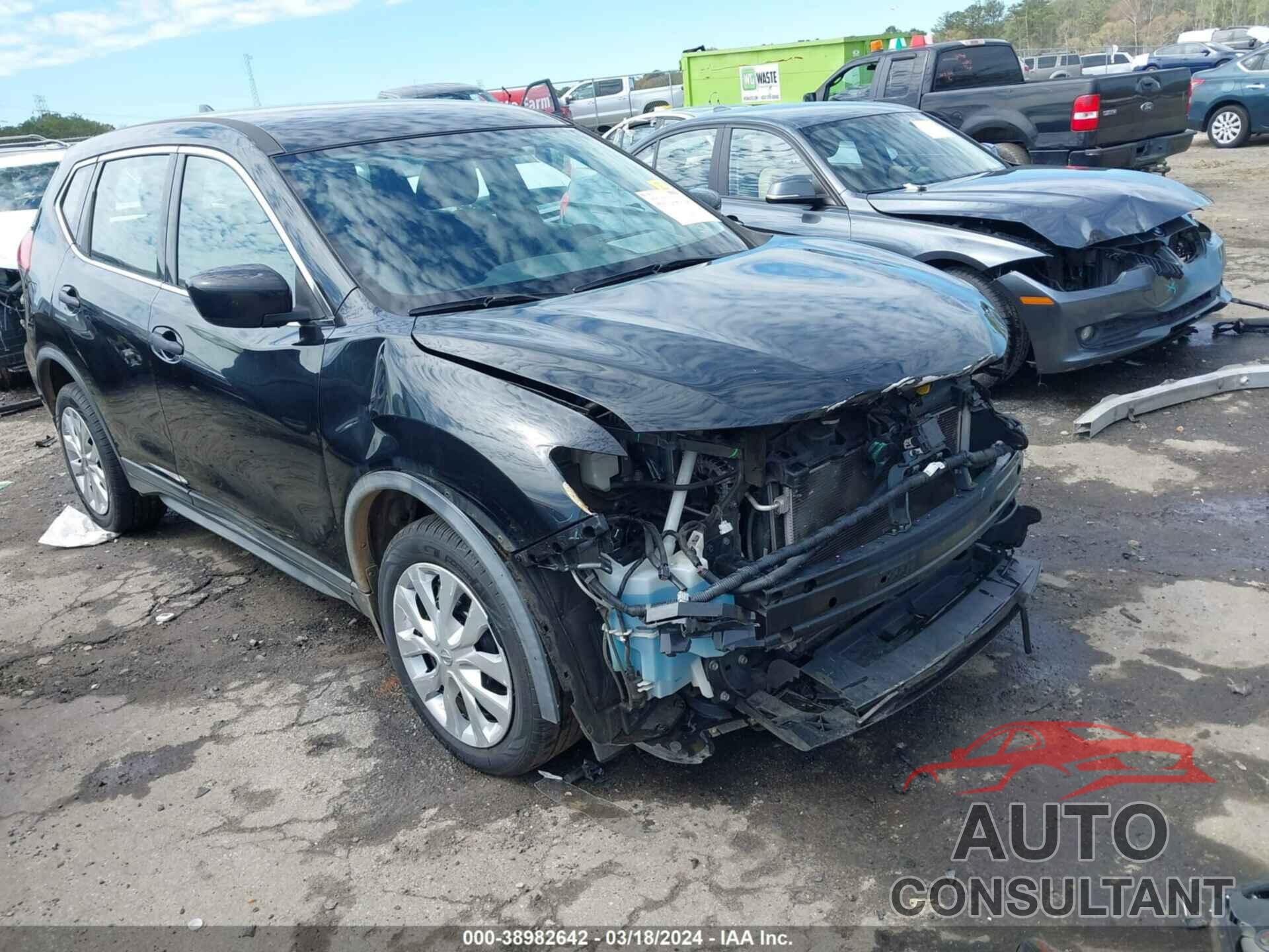 NISSAN ROGUE 2017 - KNMAT2MT2HP605295