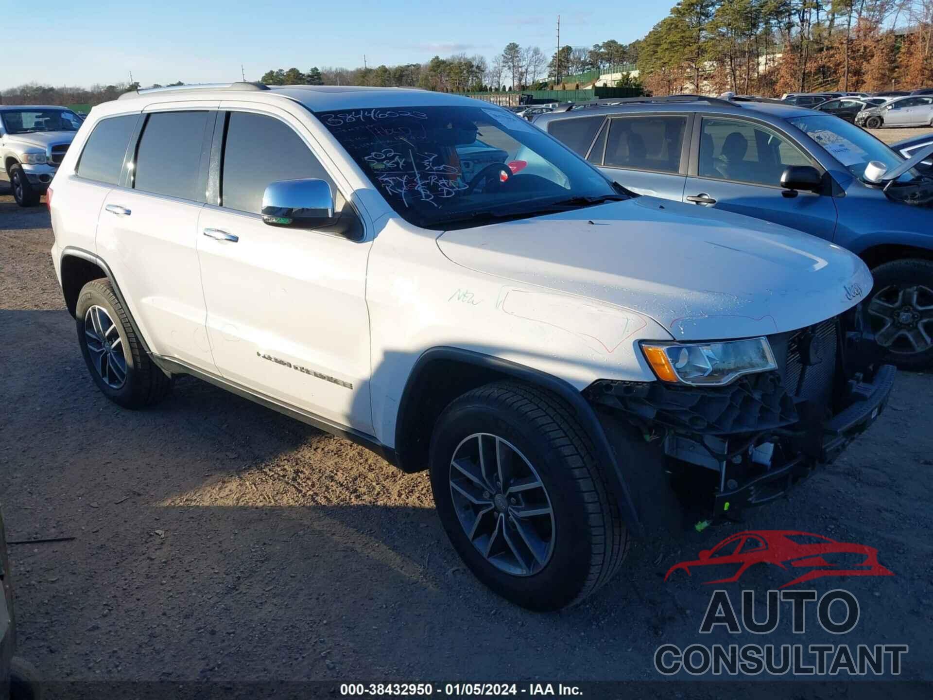 JEEP GRAND CHEROKEE 2017 - 1C4RJFBG8HC827613