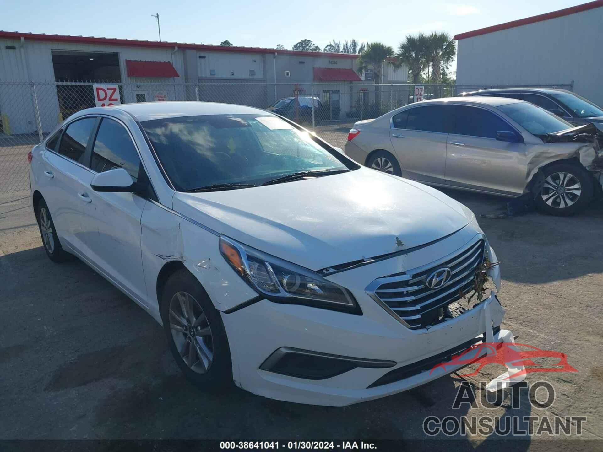 HYUNDAI SONATA 2016 - 5NPE24AF7GH350863