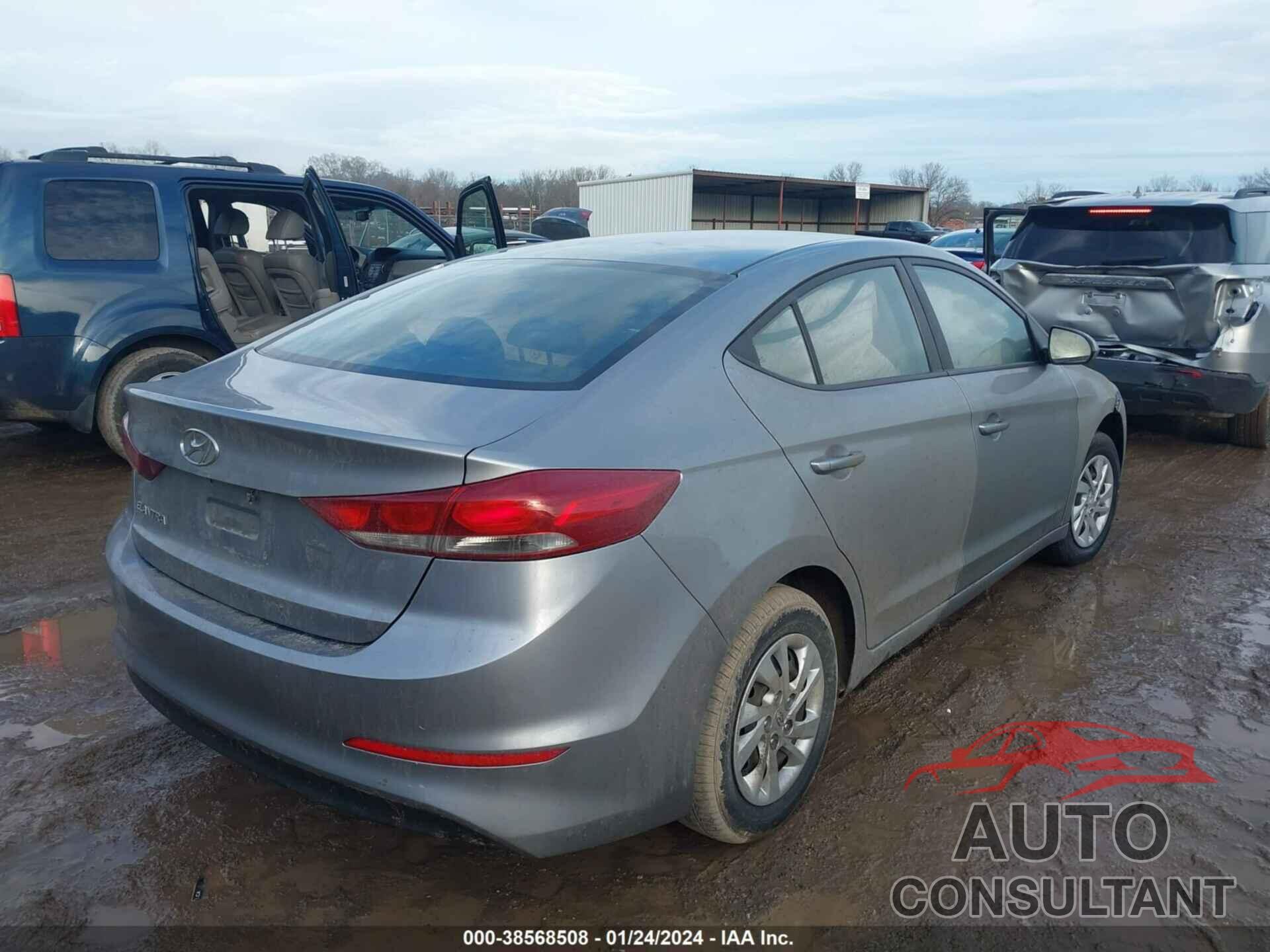 HYUNDAI ELANTRA 2017 - 5NPD74LF5HH097540