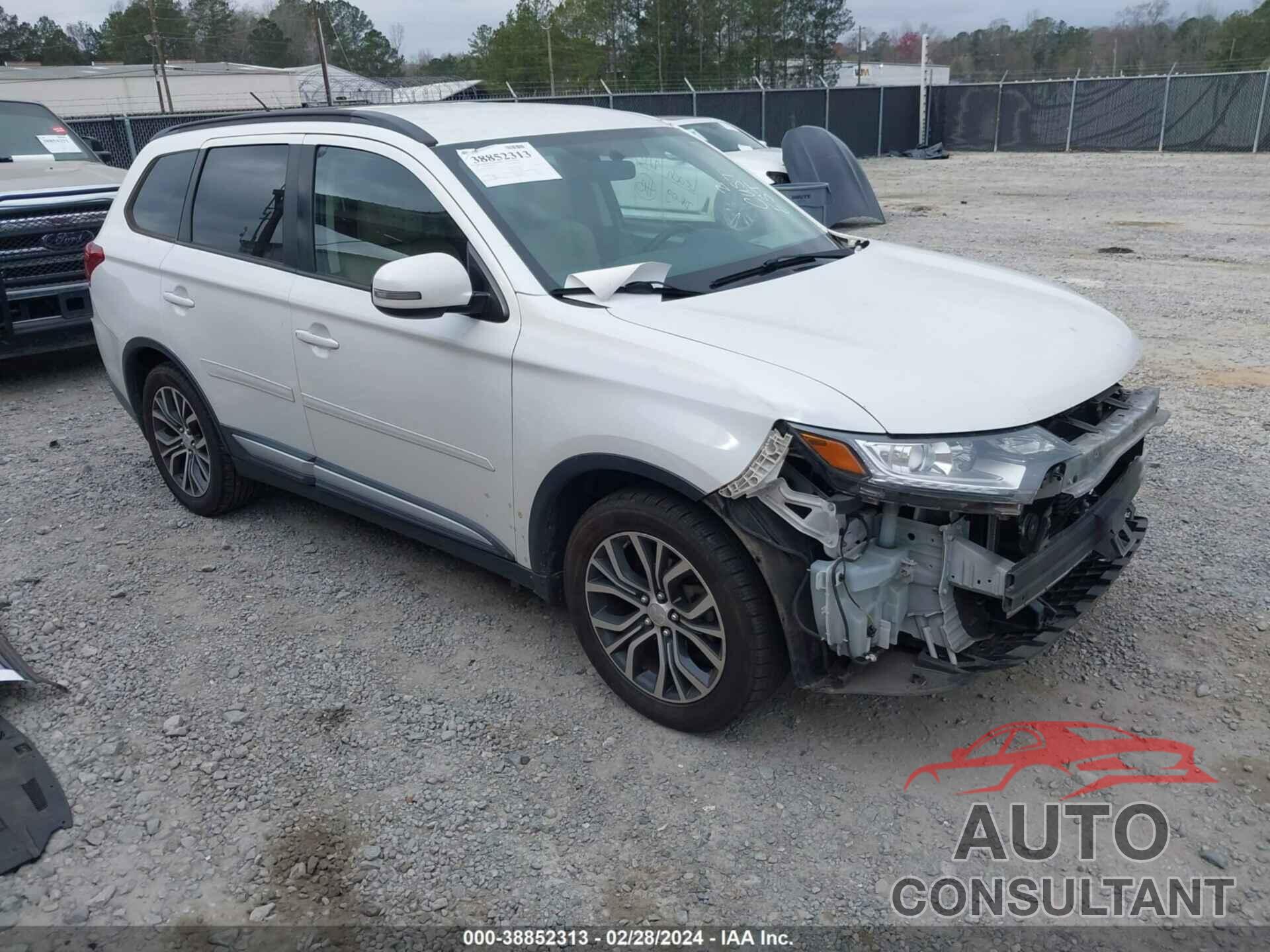 MITSUBISHI OUTLANDER 2016 - JA4AD3A32GZ005073