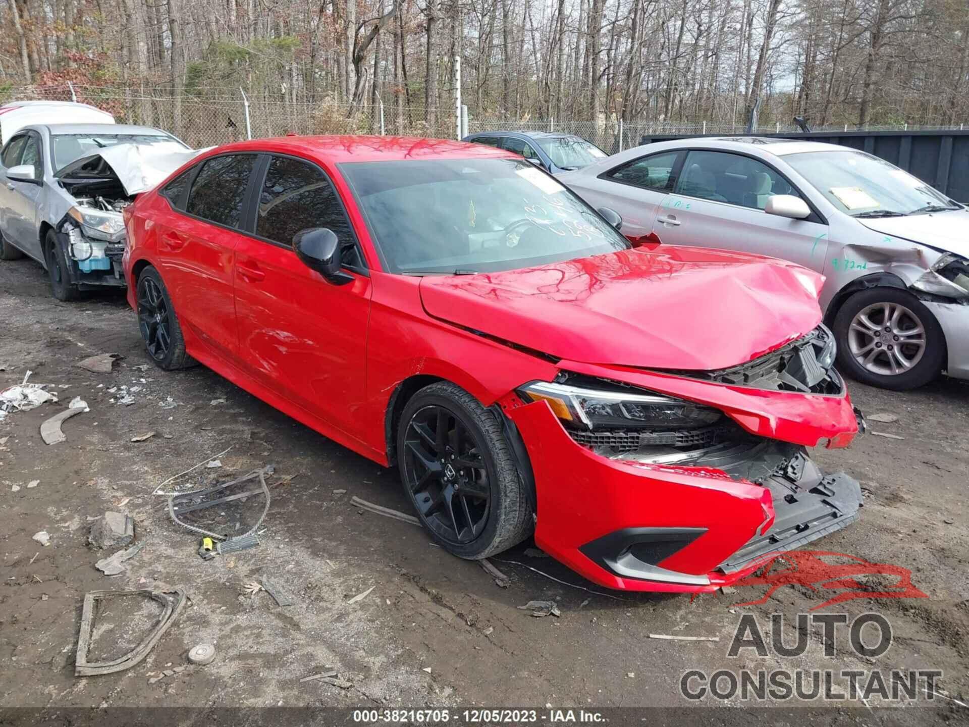 HONDA CIVIC SEDAN 2022 - 2HGFE2F59NH571470