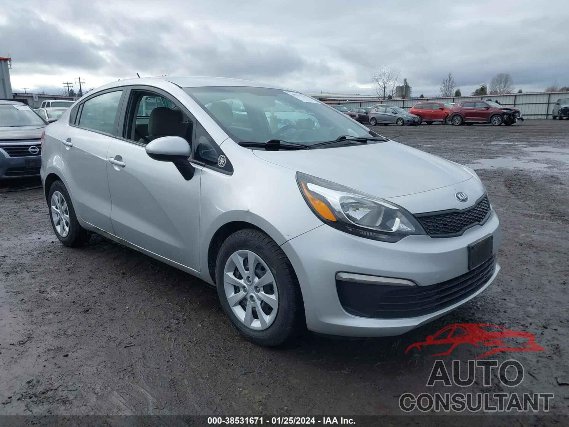 KIA RIO 2016 - KNADM4A37G6599540