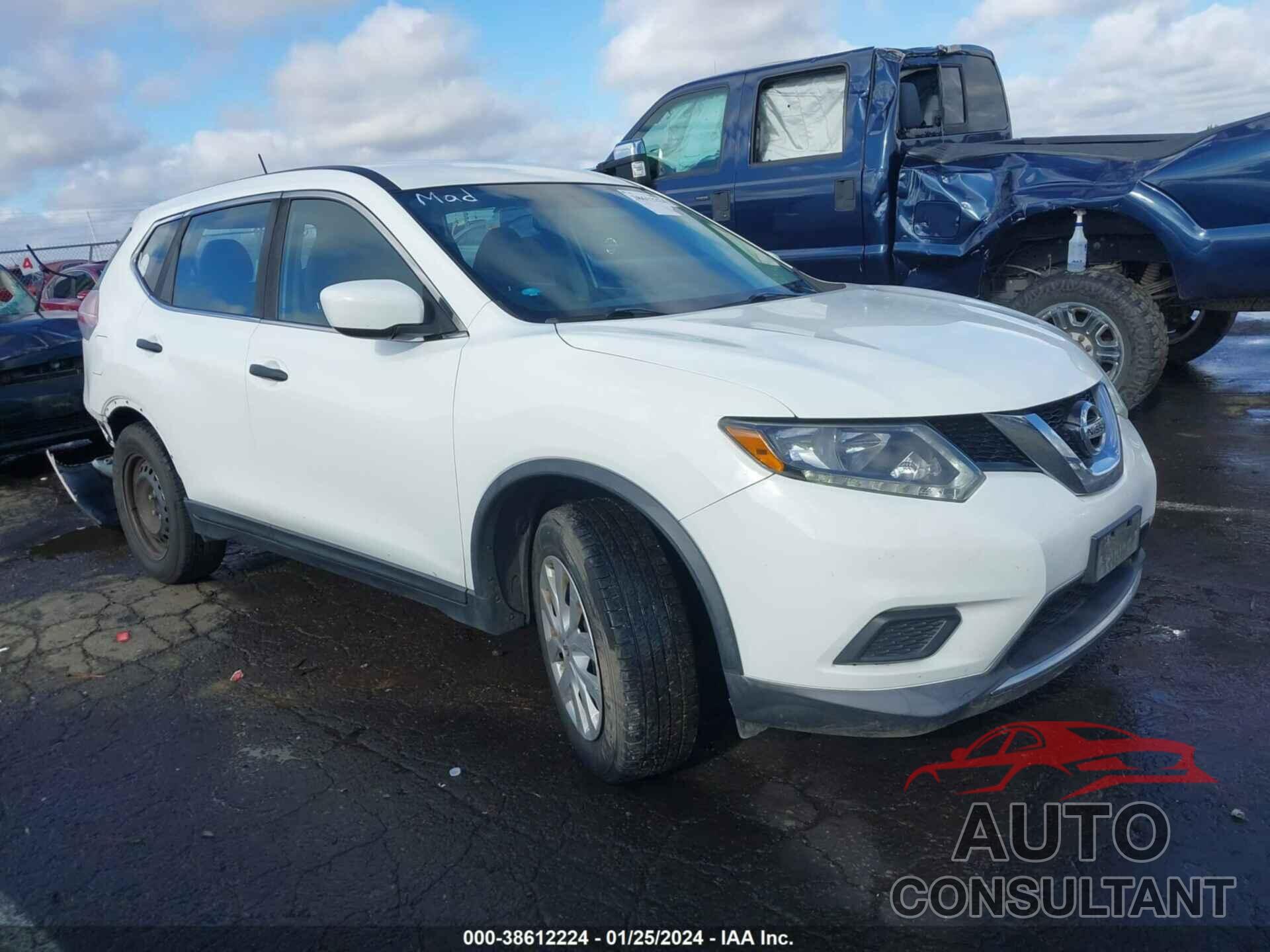 NISSAN ROGUE 2016 - KNMAT2MT8GP675687