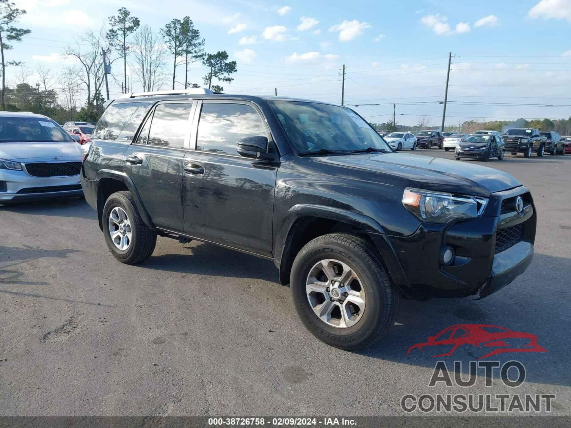 TOYOTA 4RUNNER 2016 - JTEZU5JR9G5146878