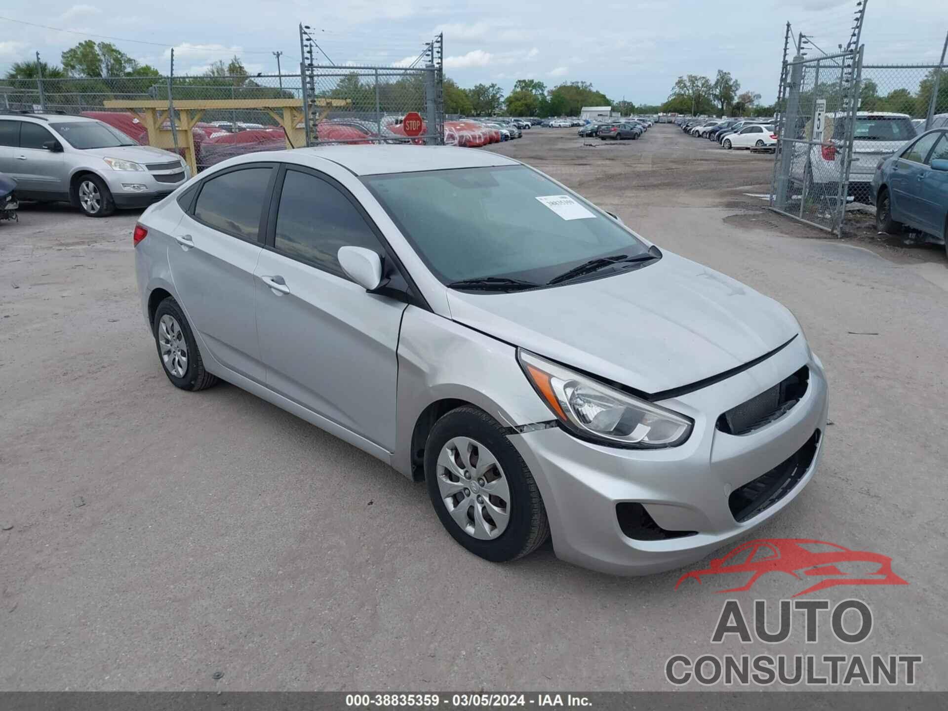 HYUNDAI ACCENT 2017 - KMHCT4AE5HU179321