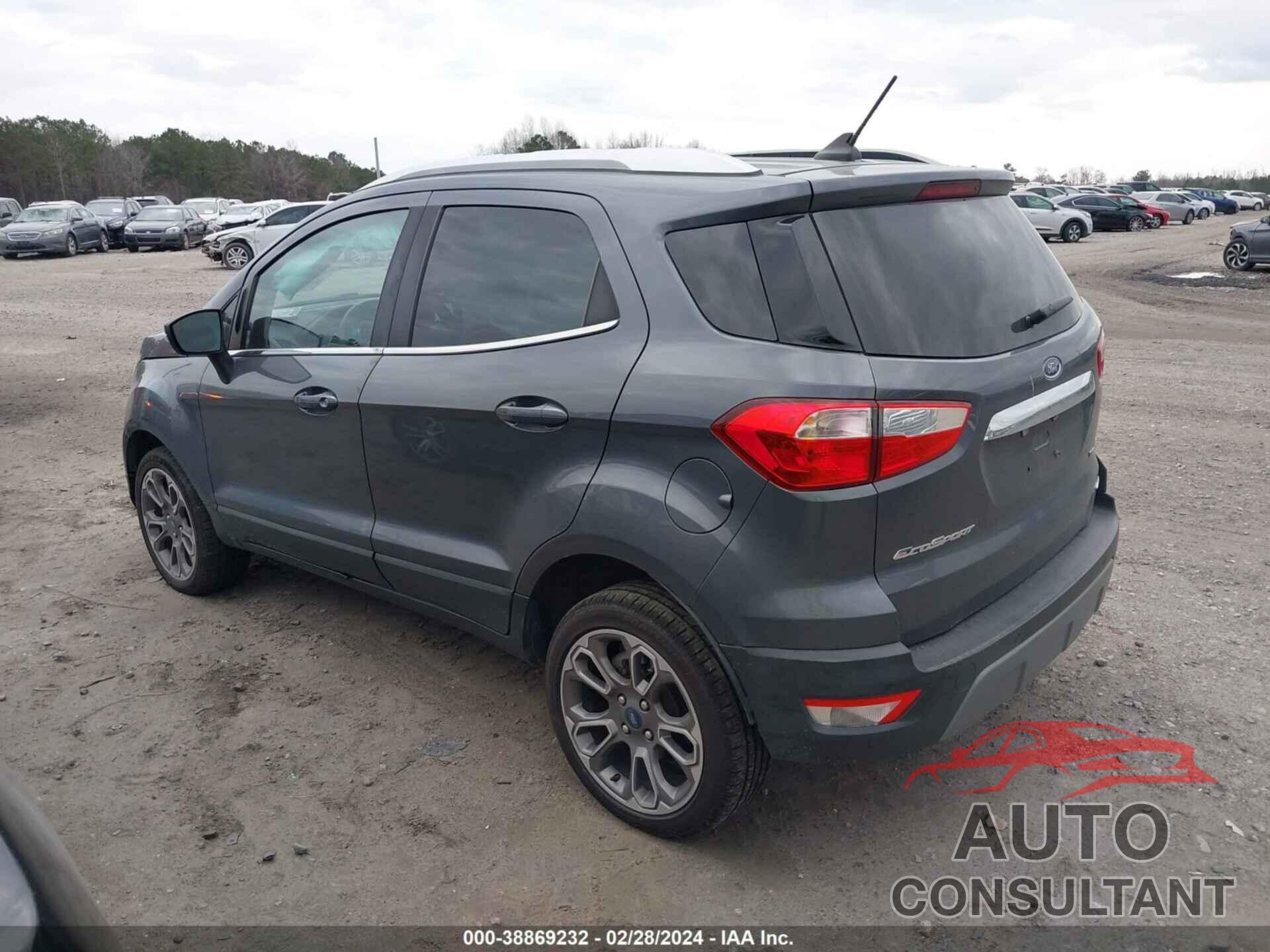 FORD ECOSPORT 2019 - MAJ6S3KL7KC287146