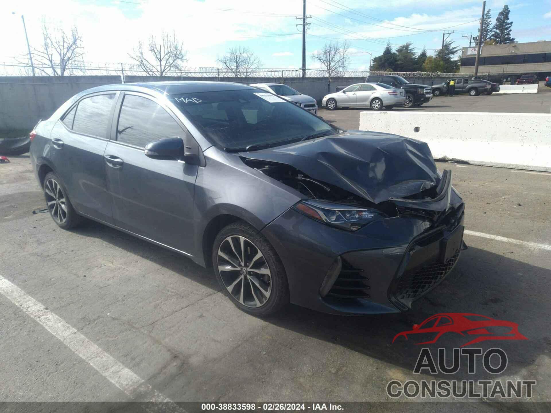 TOYOTA COROLLA 2017 - 5YFBURHE3HP667244