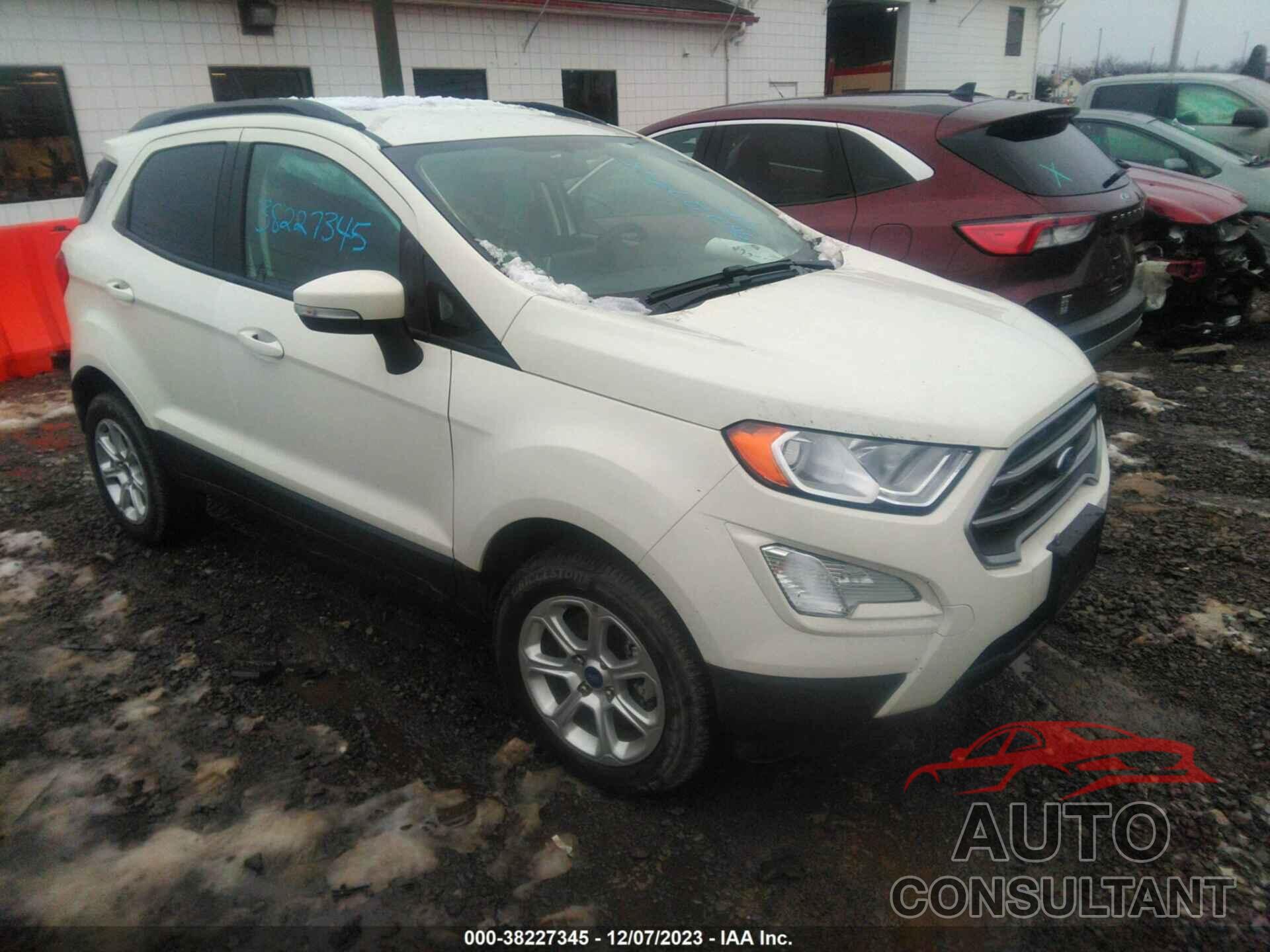 FORD ECOSPORT 2022 - MAJ6S3GL2NC474923