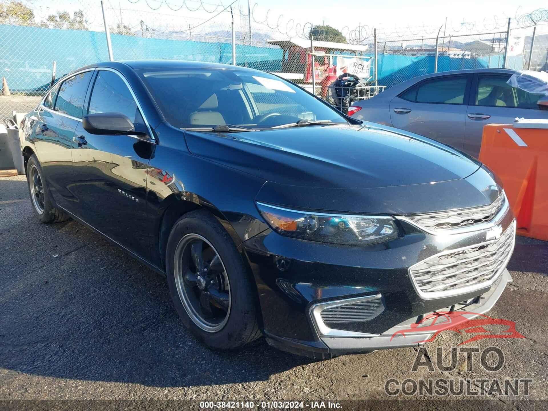 CHEVROLET MALIBU 2018 - 1G1ZB5ST9JF118903