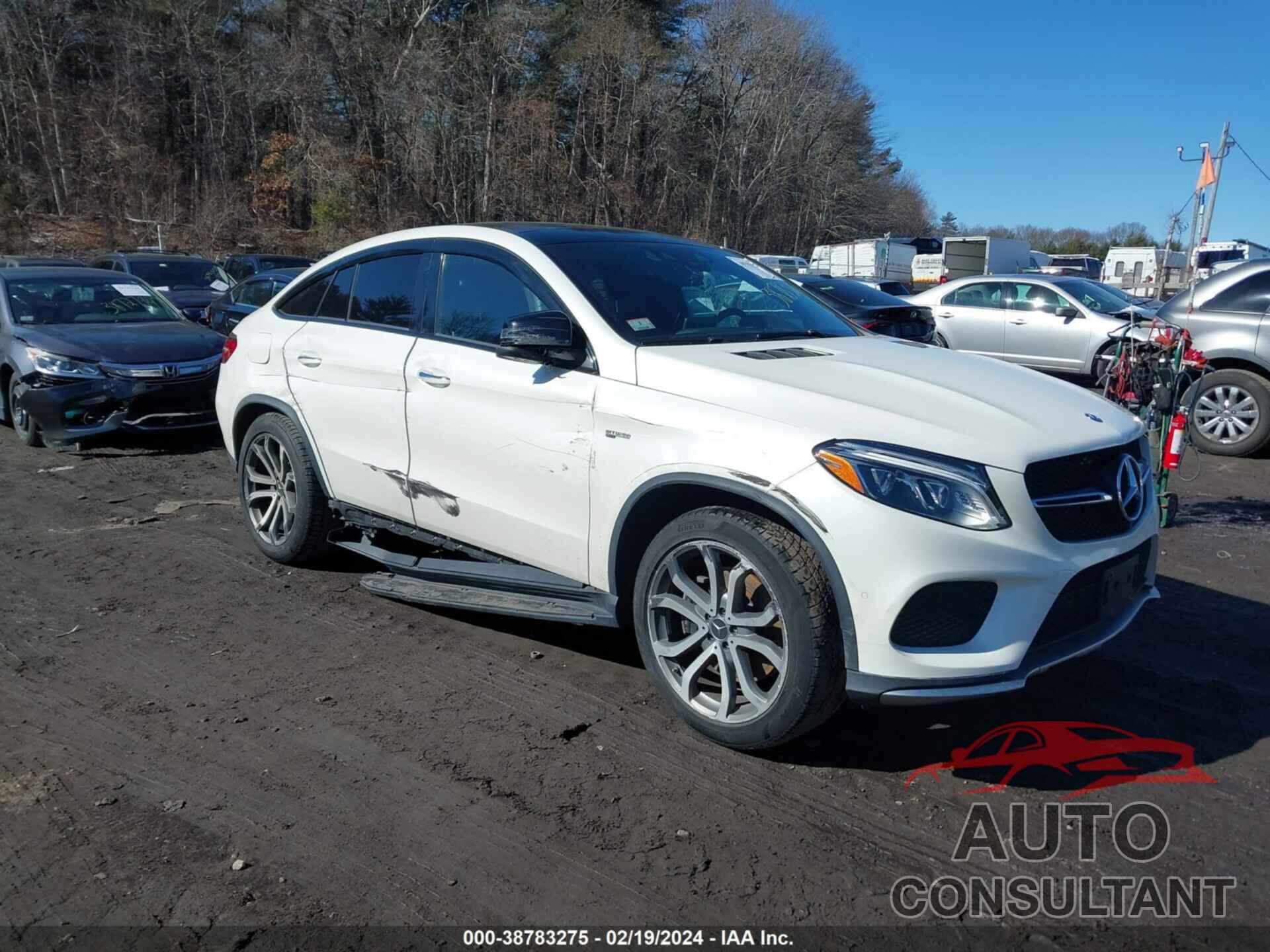 MERCEDES-BENZ AMG GLE 43 COUPE 2017 - 4JGED6EB1HA060362