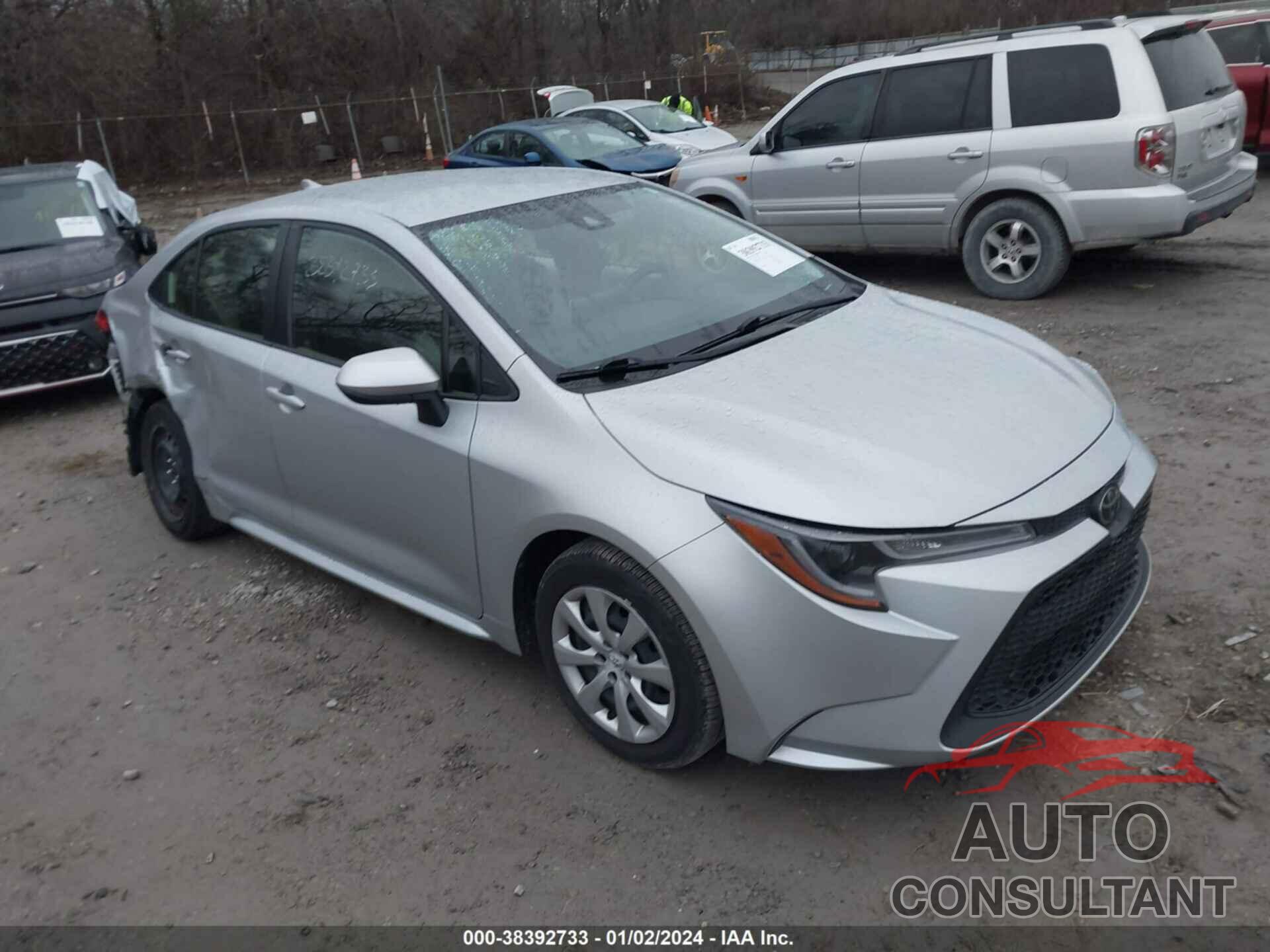 TOYOTA COROLLA 2020 - JTDEPRAE7LJ058492