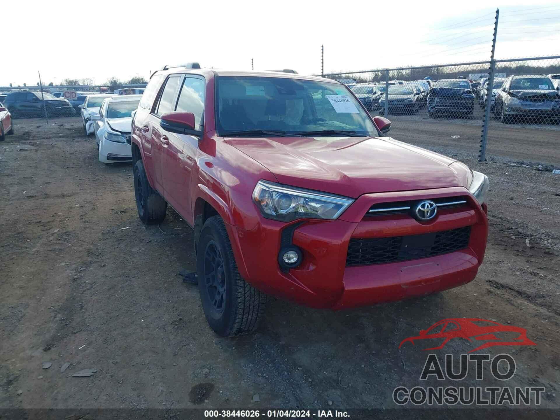 TOYOTA 4RUNNER 2021 - JTENU5JR9M5884562