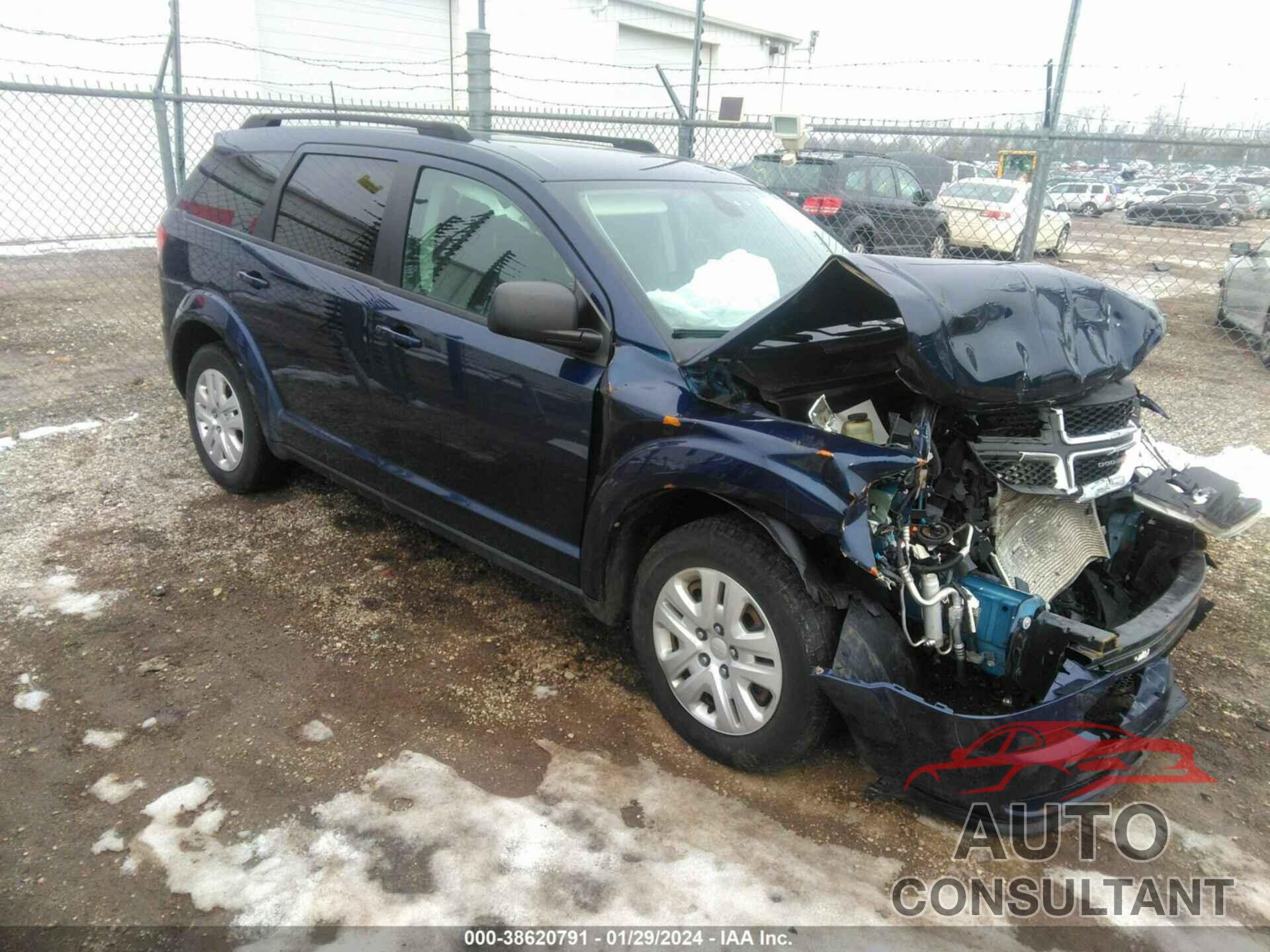 DODGE JOURNEY 2018 - 3C4PDCAB2JT509127
