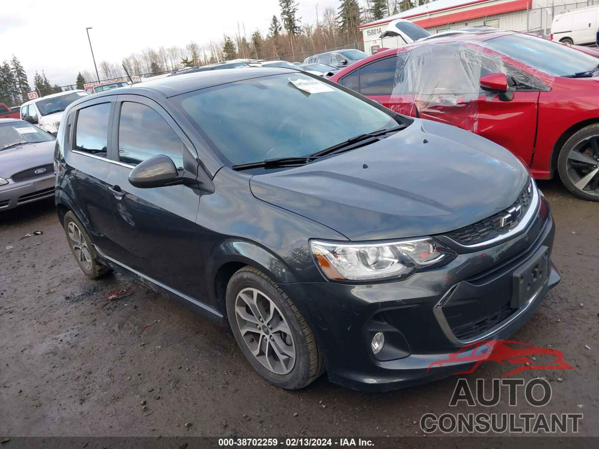 CHEVROLET SONIC 2018 - 1G1JD6SG2J4136168