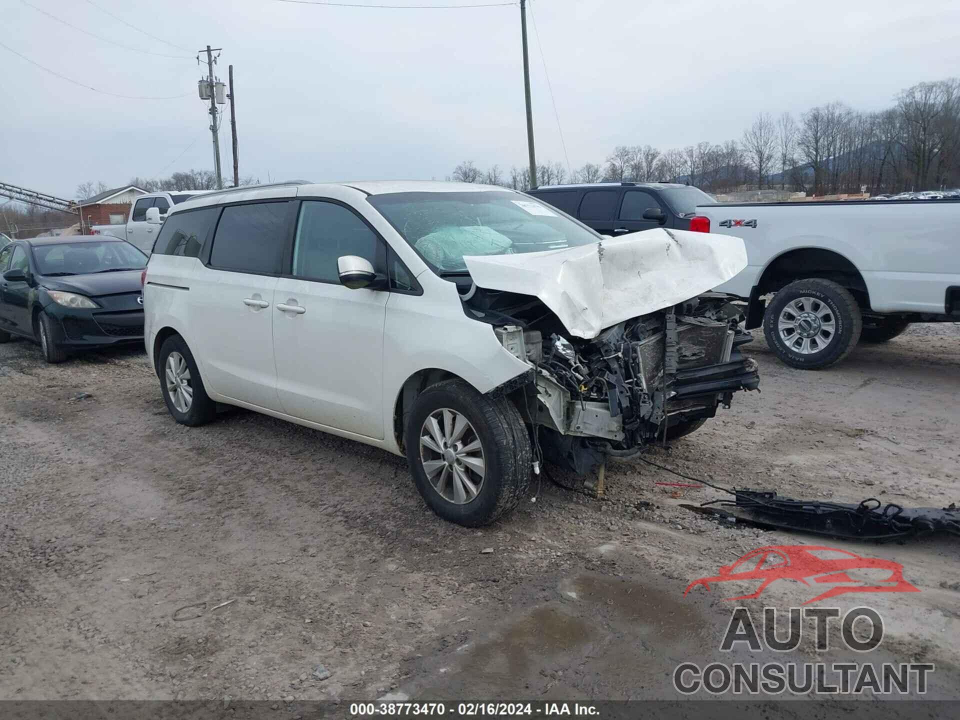 KIA SEDONA 2016 - KNDMB5C12G6090823