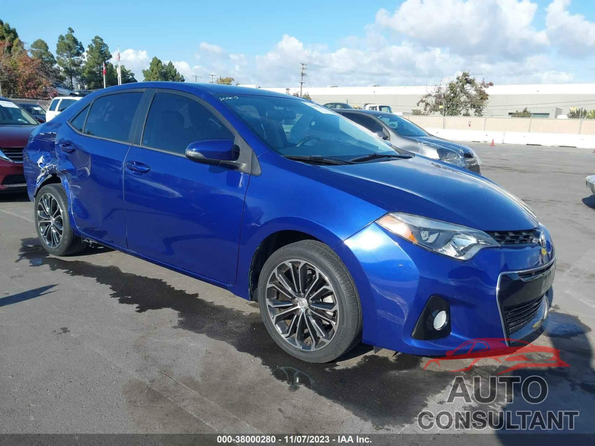 TOYOTA COROLLA 2016 - 5YFBURHE7GP397448