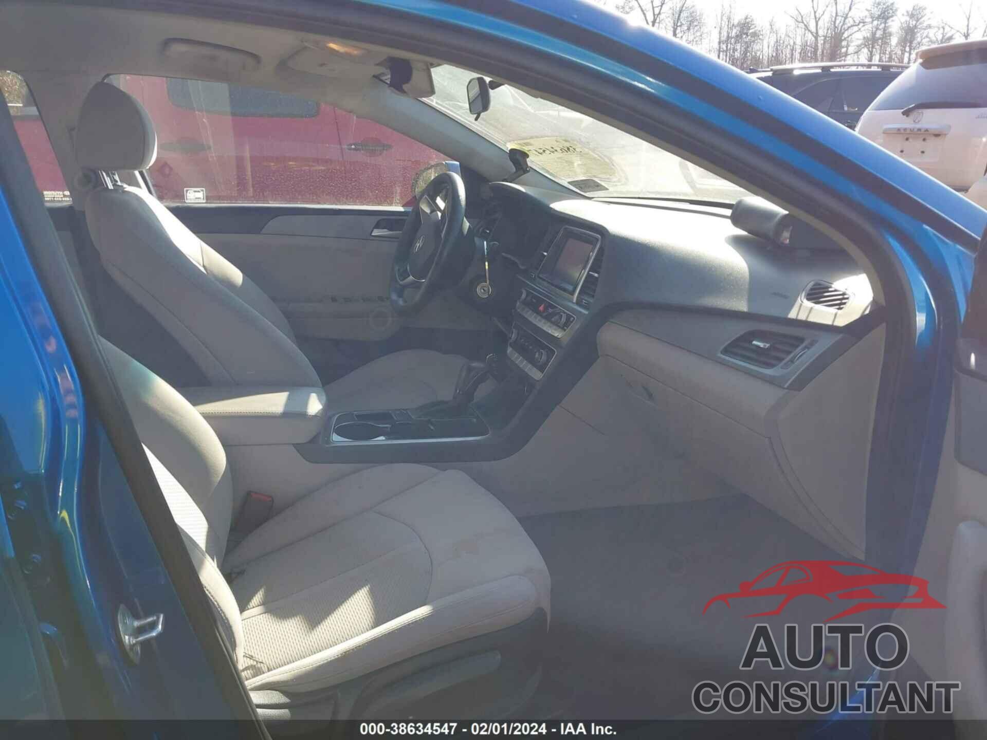 HYUNDAI SONATA 2018 - 5NPE24AF2JH682085