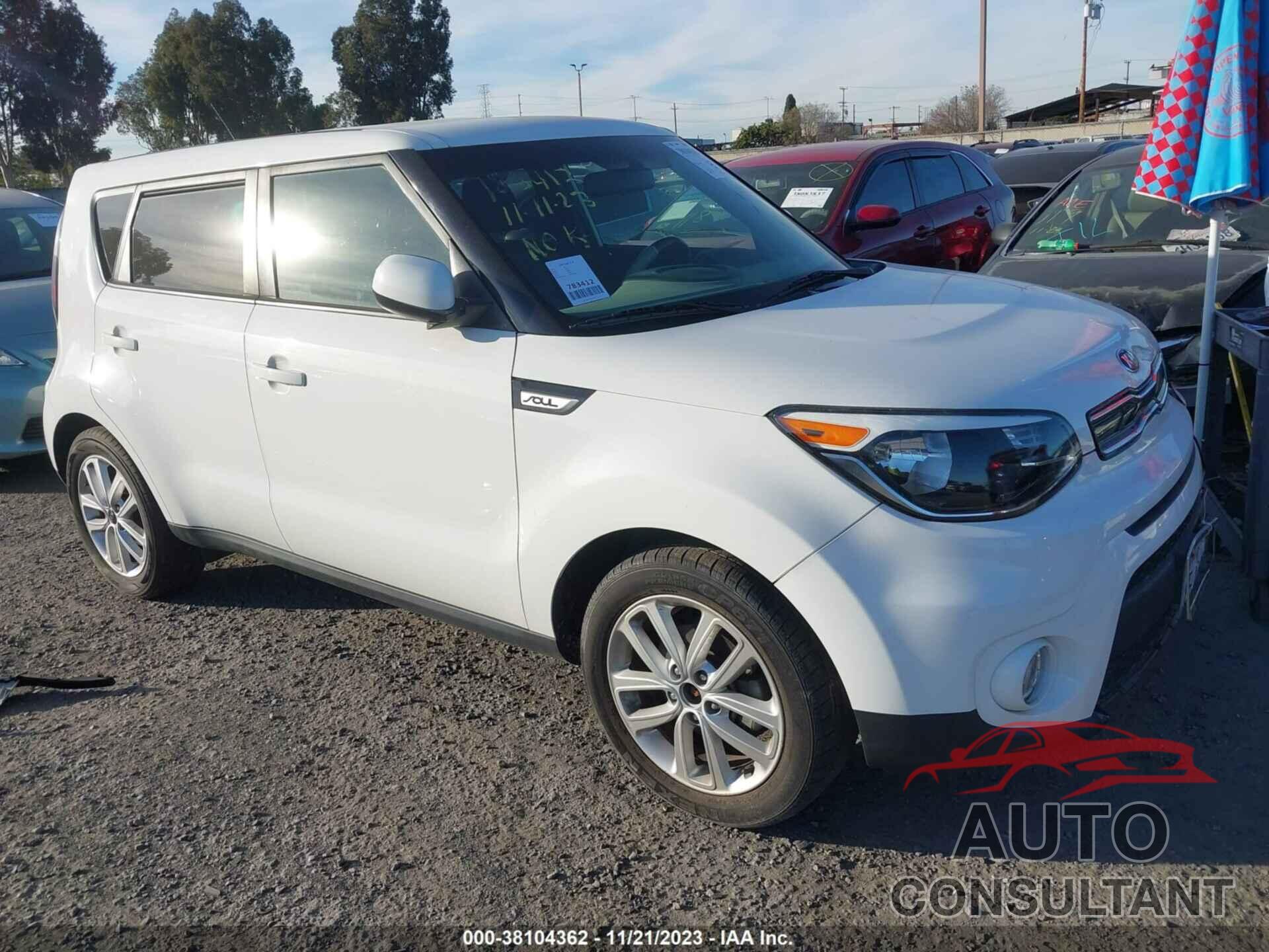 KIA SOUL 2019 - KNDJP3A50K7912259