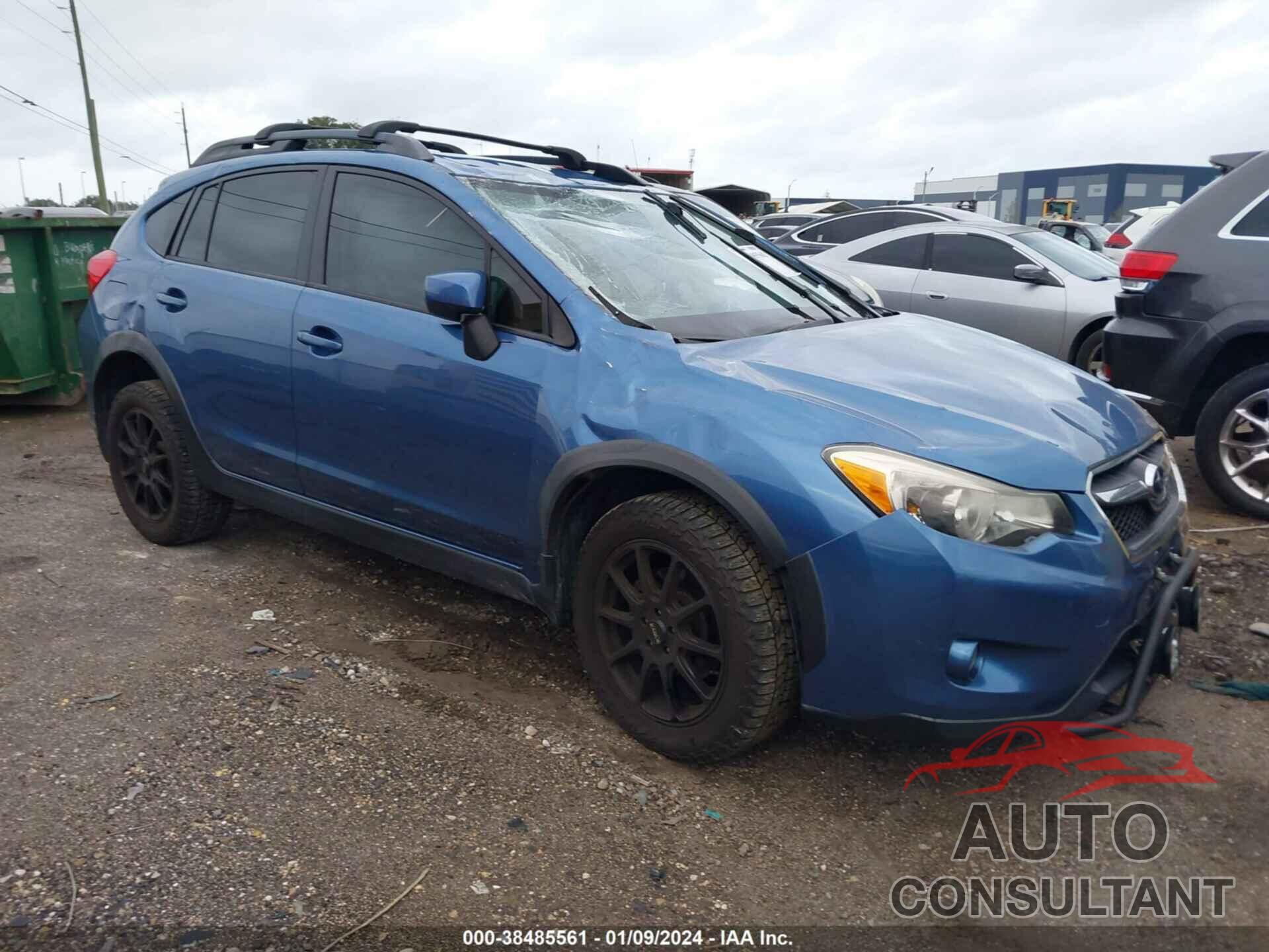 SUBARU XV CROSSTREK 2015 - JF2GPACC0F8211572