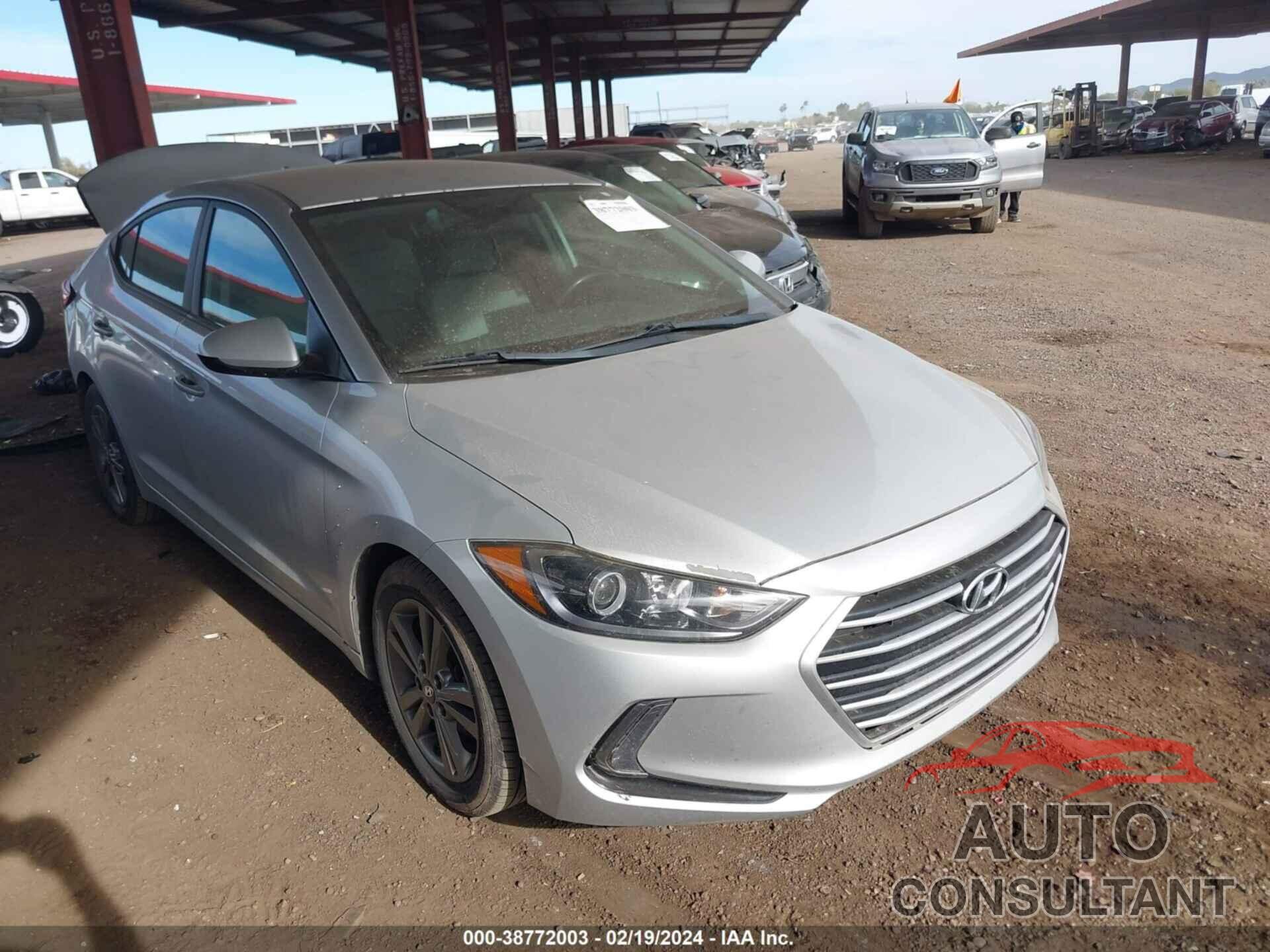 HYUNDAI ELANTRA 2017 - 5NPD84LFXHH115429