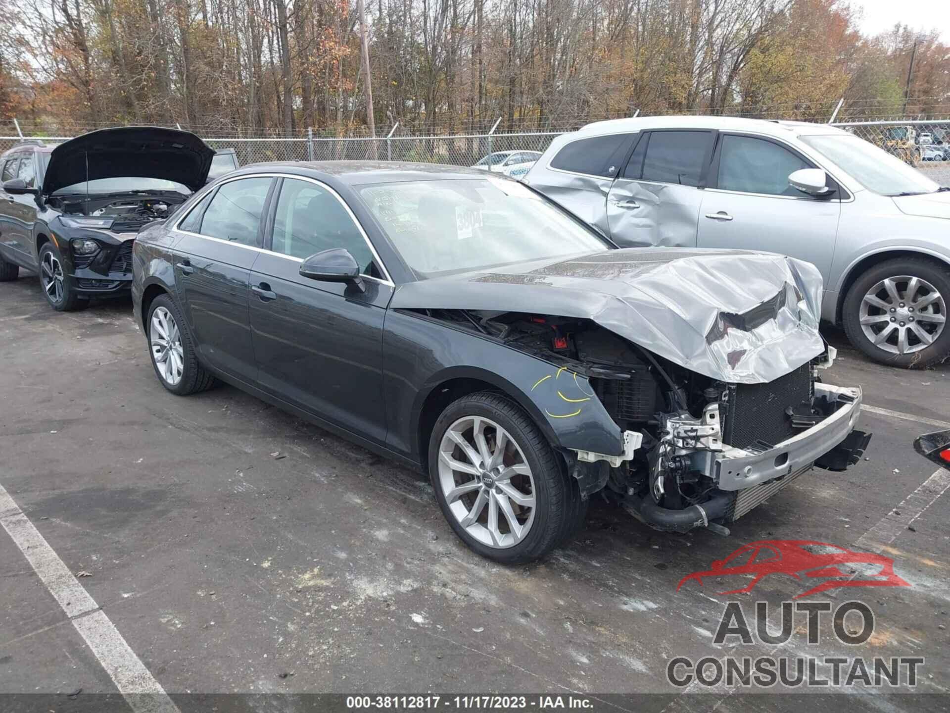 AUDI A4 2019 - WAUGMAF4XKA006417