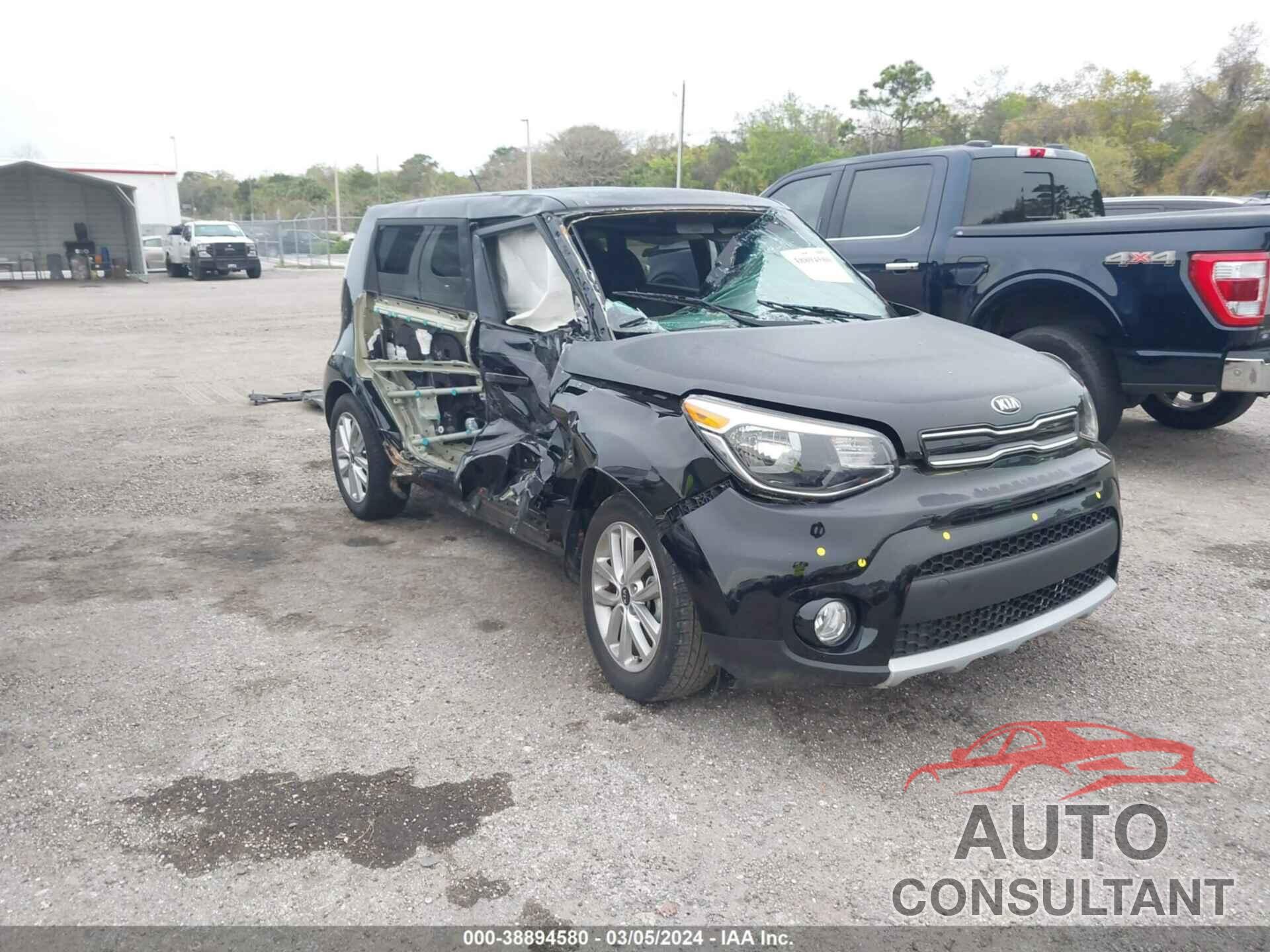KIA SOUL 2019 - KNDJP3A54K7021892