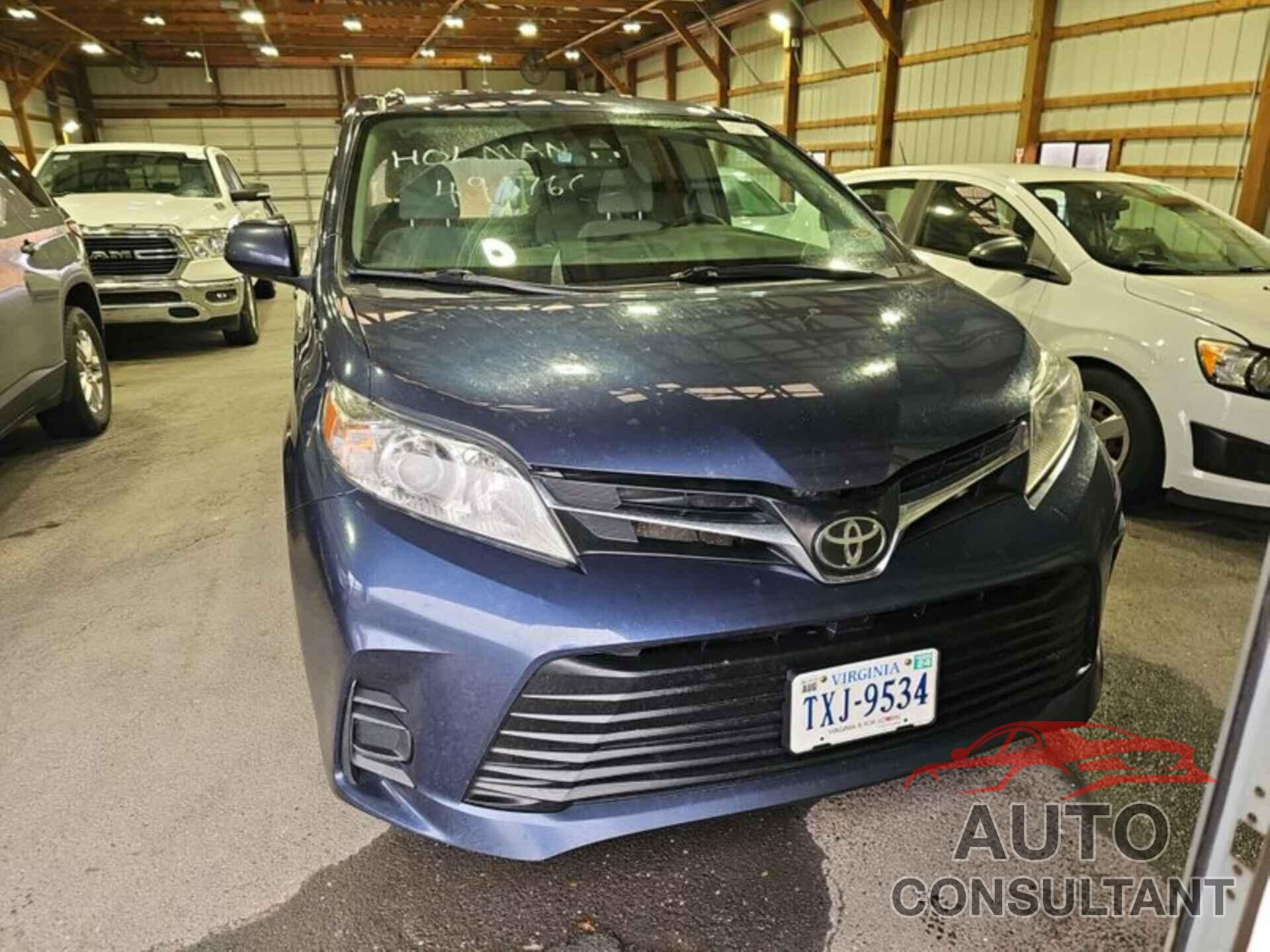 TOYOTA SIENNA 2020 - 5TDJZ3DC8LS250944