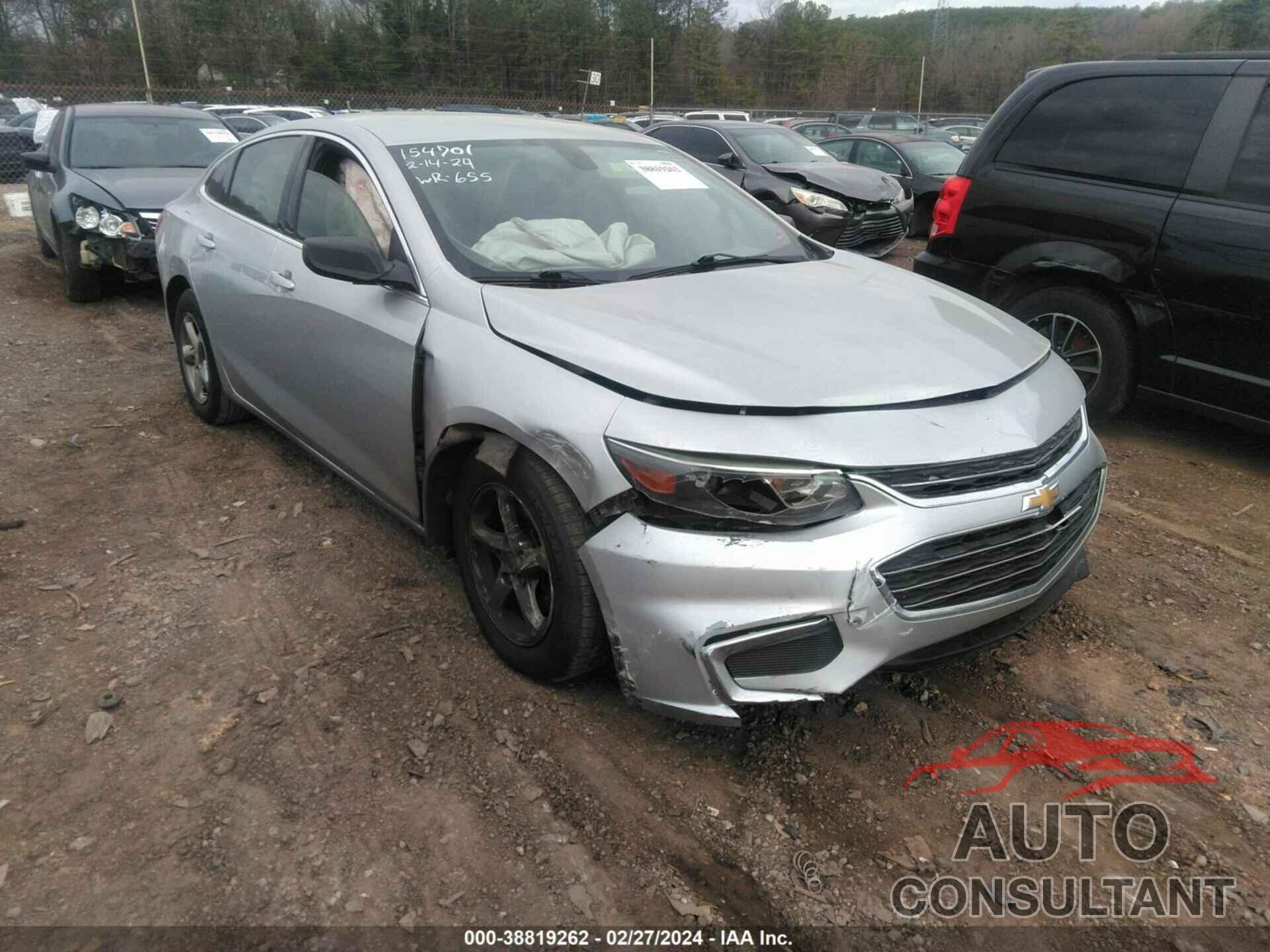 CHEVROLET MALIBU 2017 - 1G1ZB5ST6HF207015